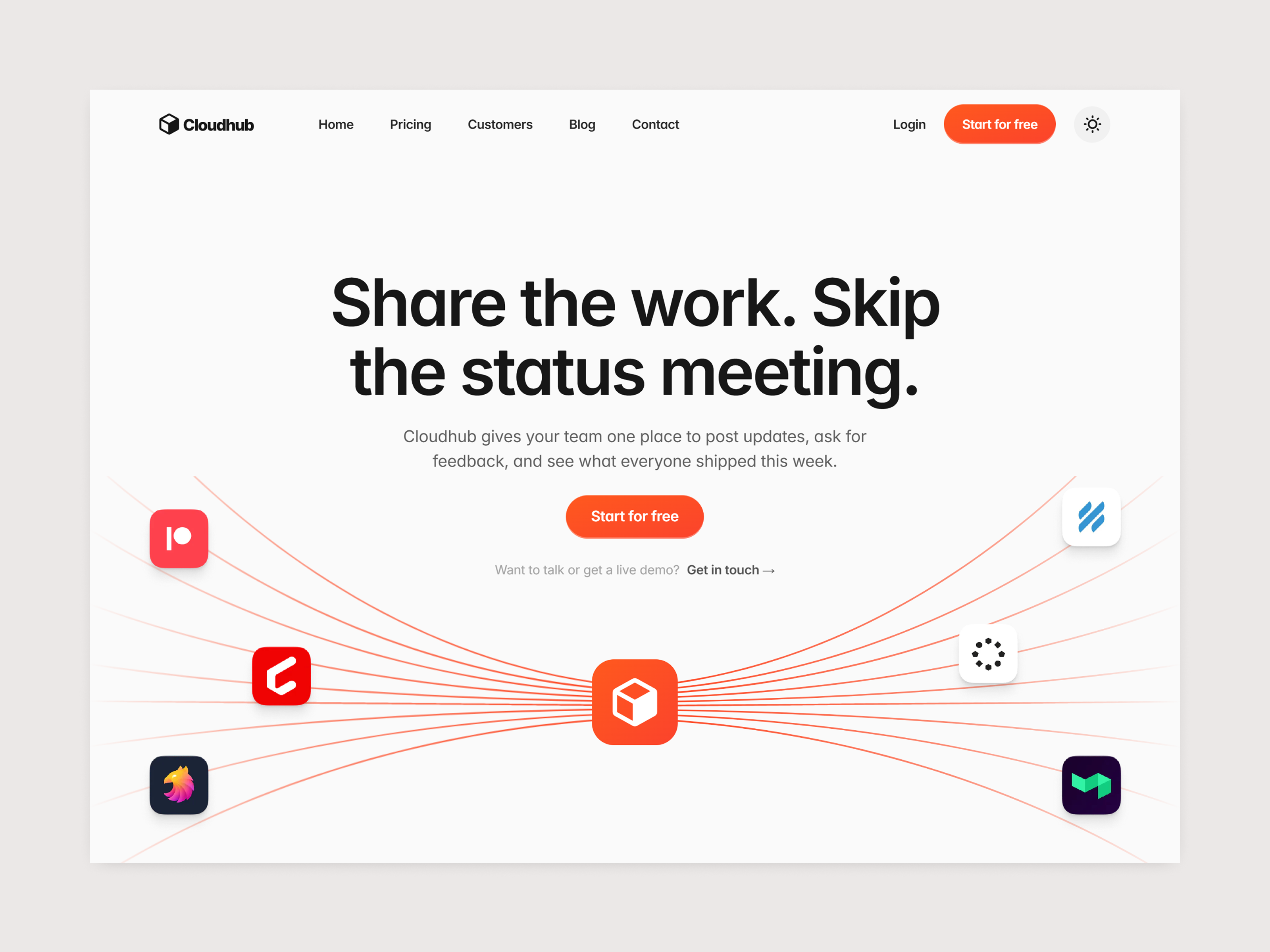 Screenshot 1 of Cloudhub