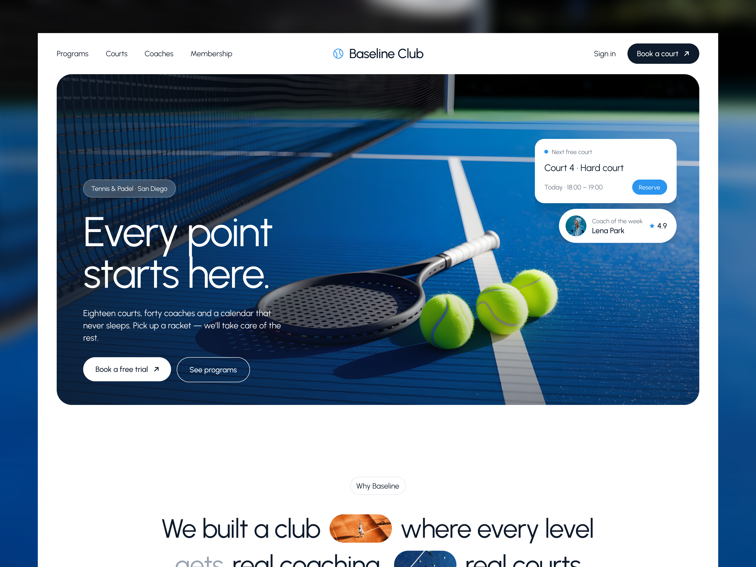 Baseline Club by Theo