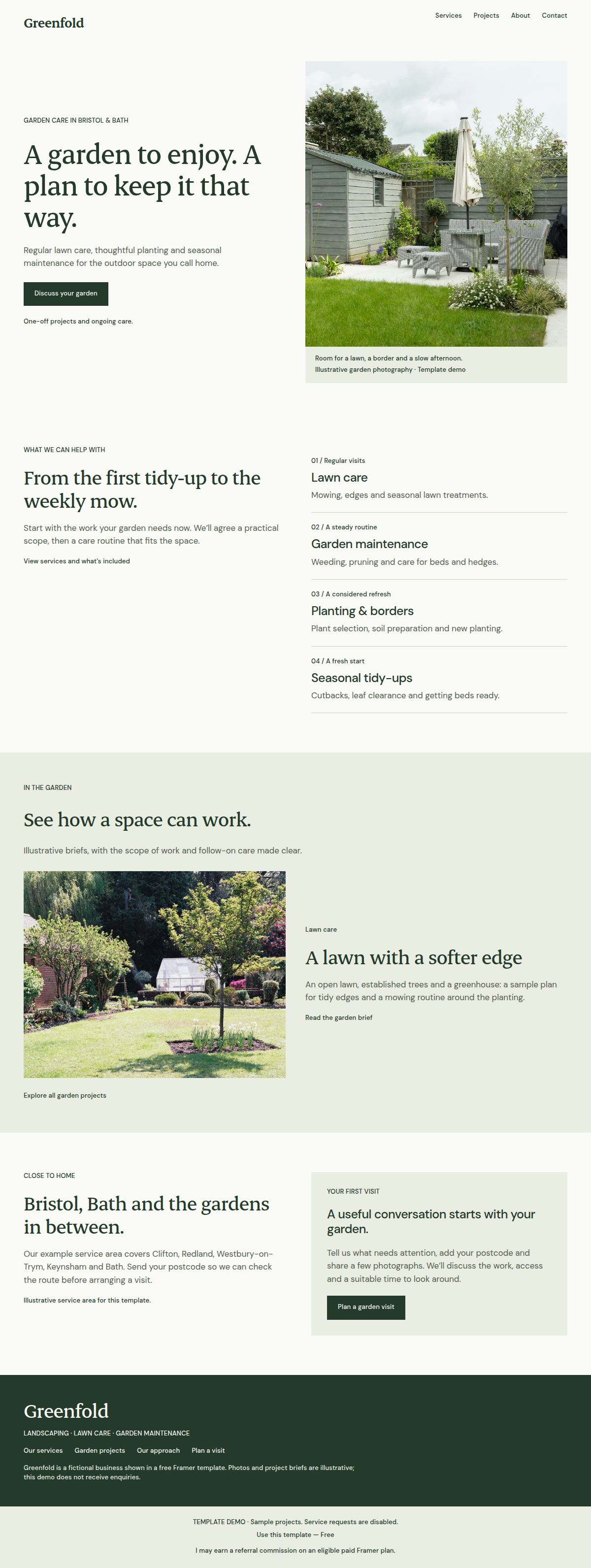 Greenfold design