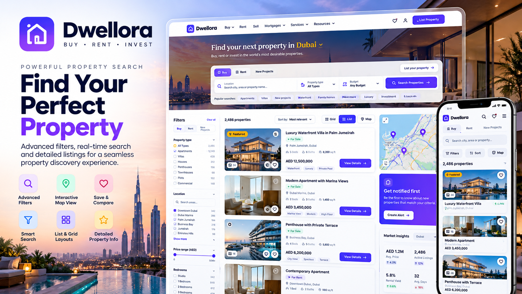 Screenshot 2 of Dwellora: RealEstate
