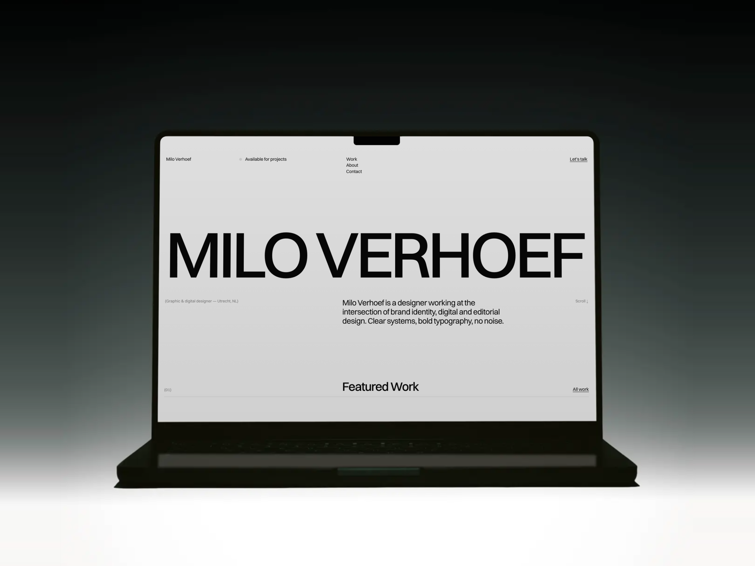 Milo Verhoef by Olaf Brand