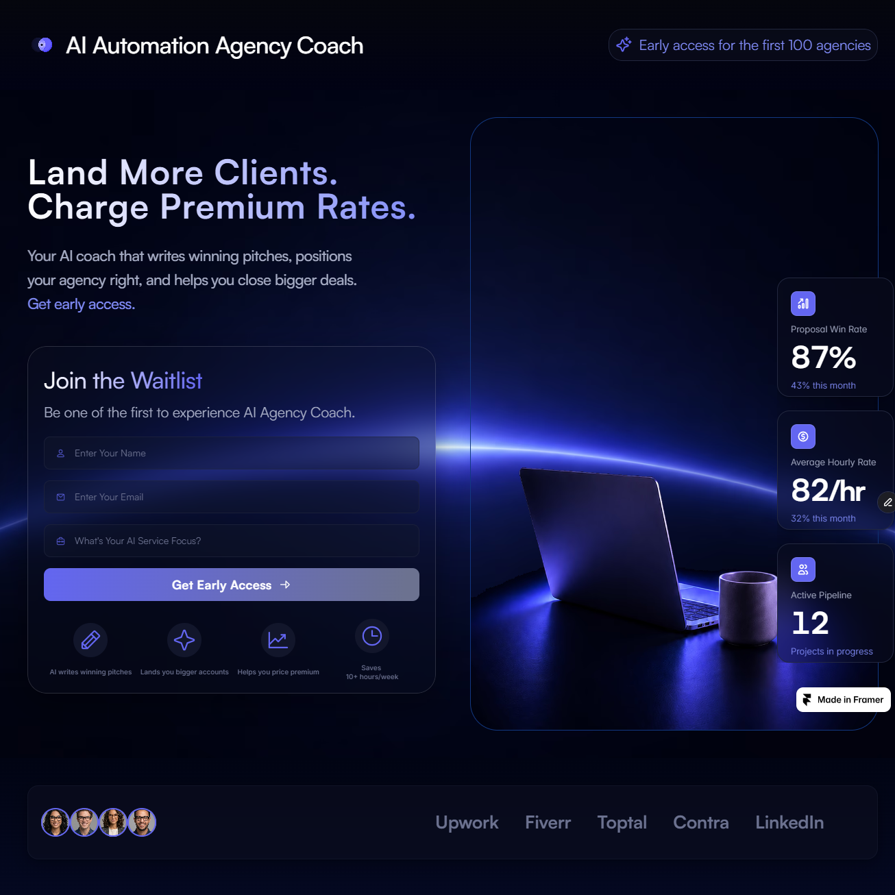 Screenshot 1 of Automation Waitlist