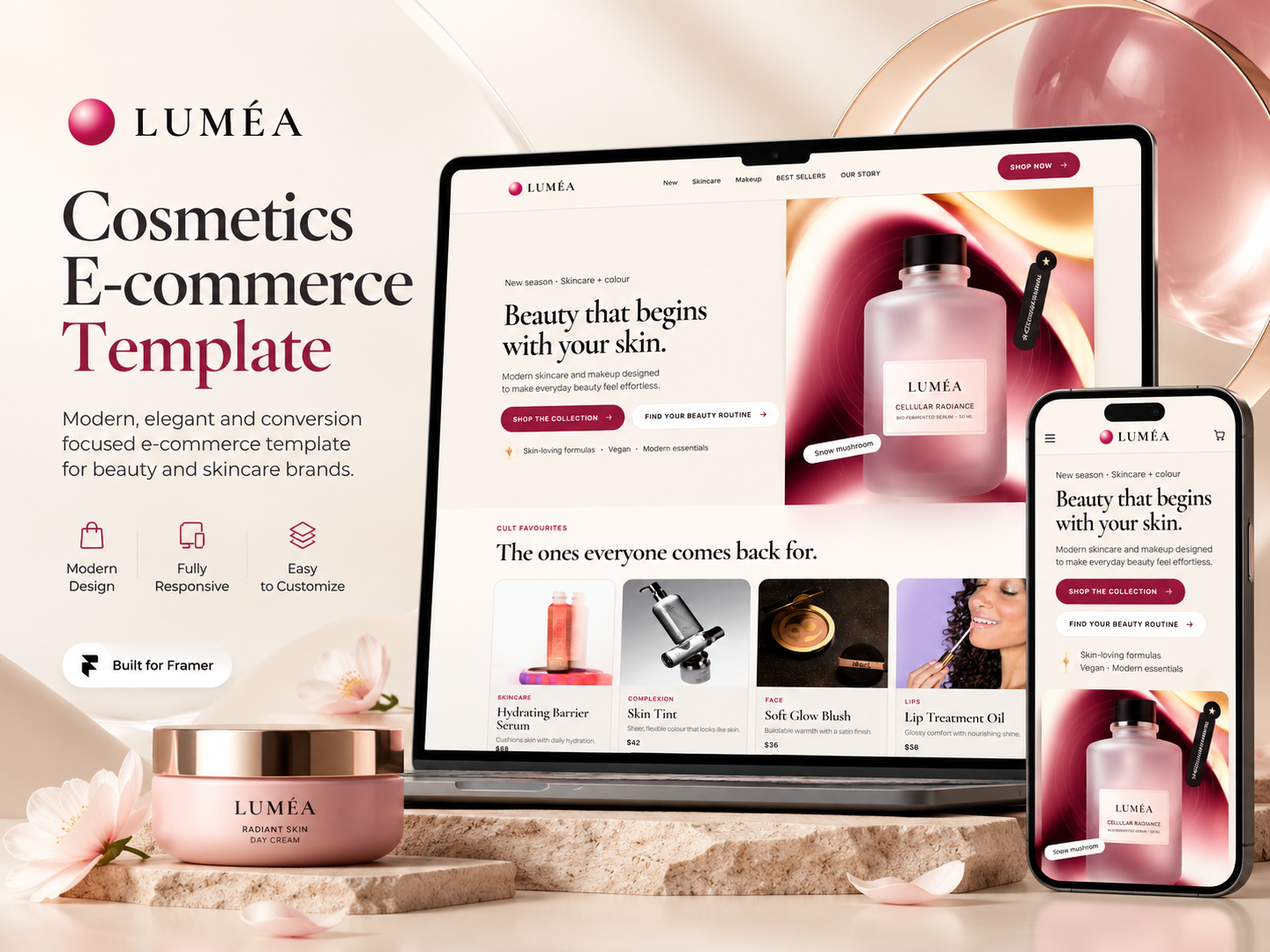 LUMÉA Cosmetics by Sarwan Khan