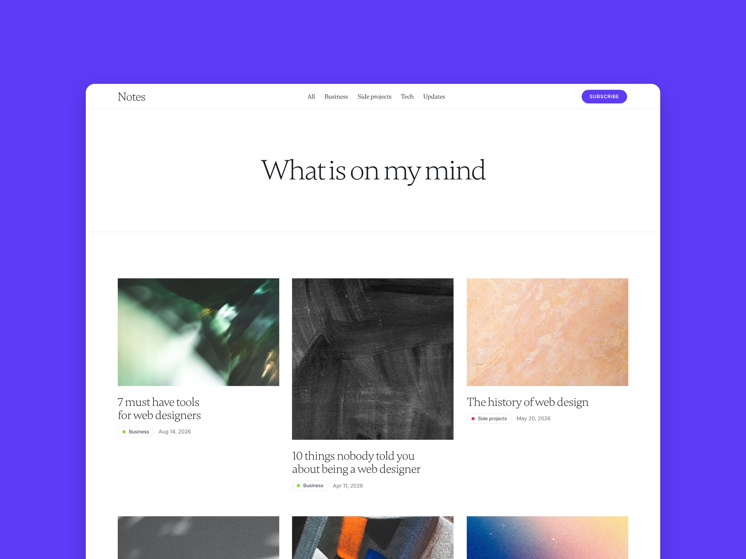 Notes Journal by Bryn Taylor