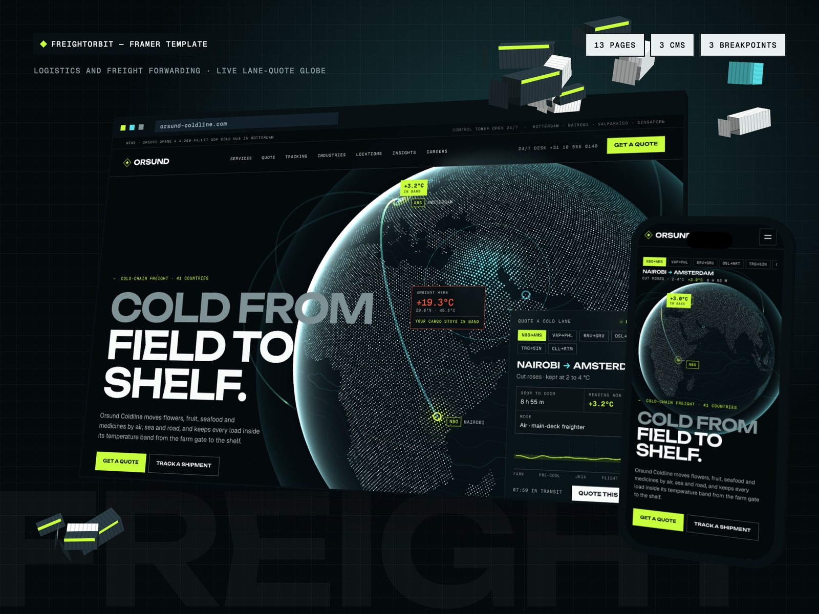 Screenshot 1 of Freightorbit