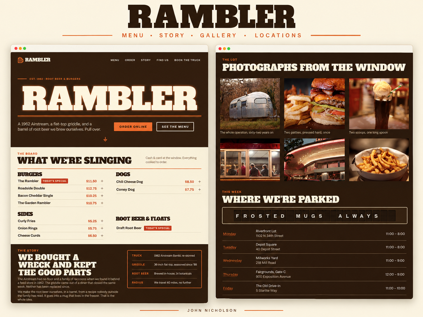 Rambler design