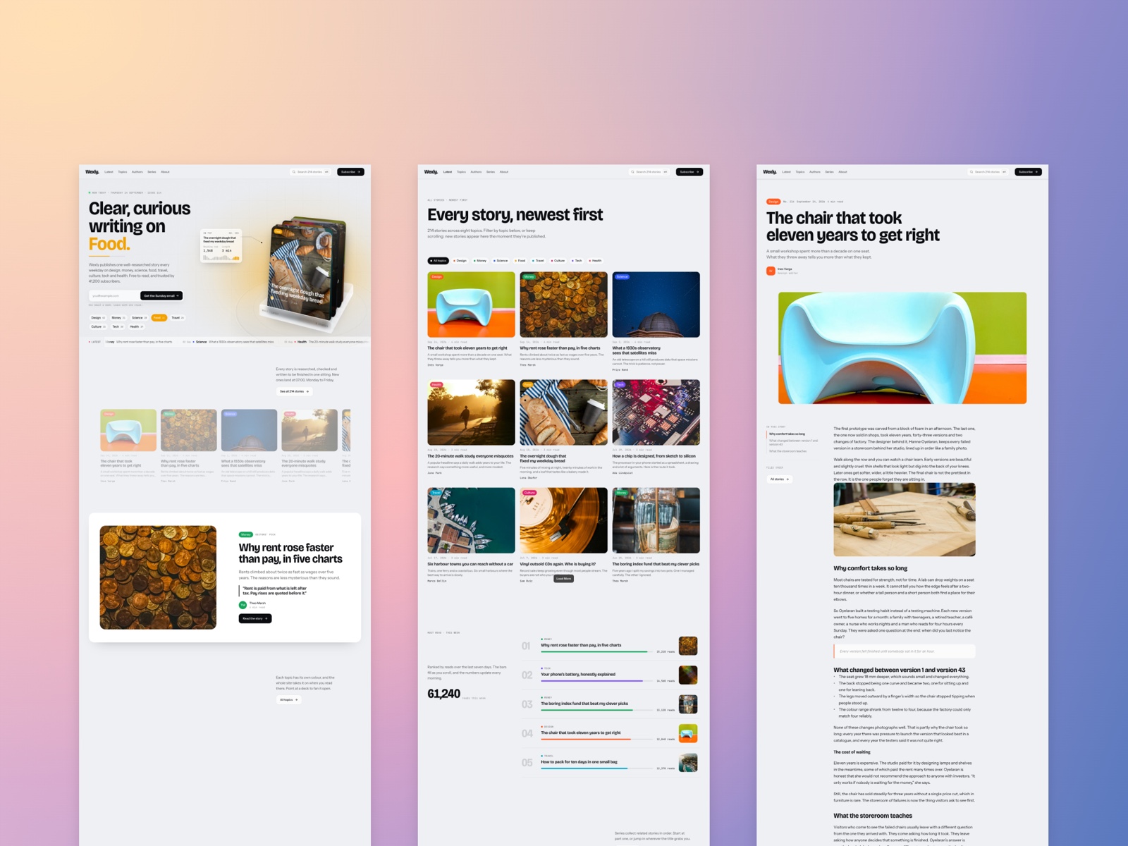 Blogdeck — Free Website Template for Framer
