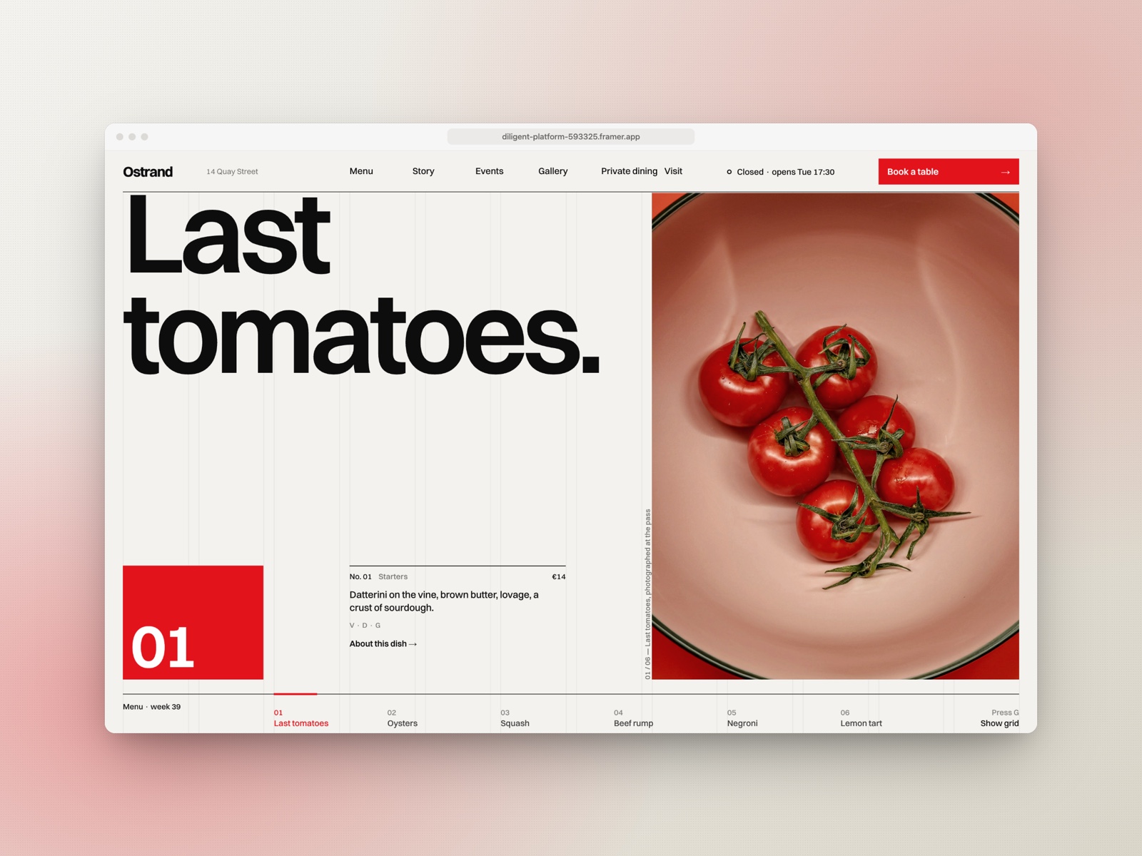 Screenshot 2 of Menuposter