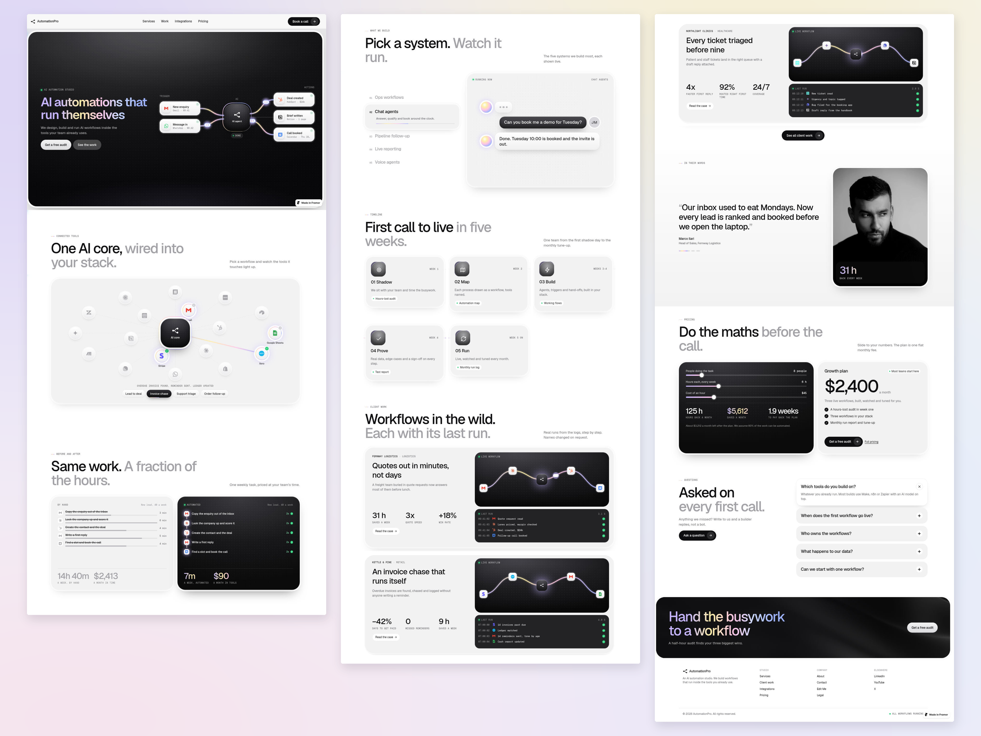 Screenshot 1 of AutomationPro