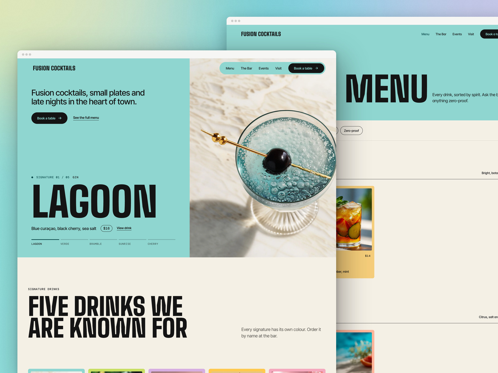 Screenshot 3 of FUSIONCOCKTAILS