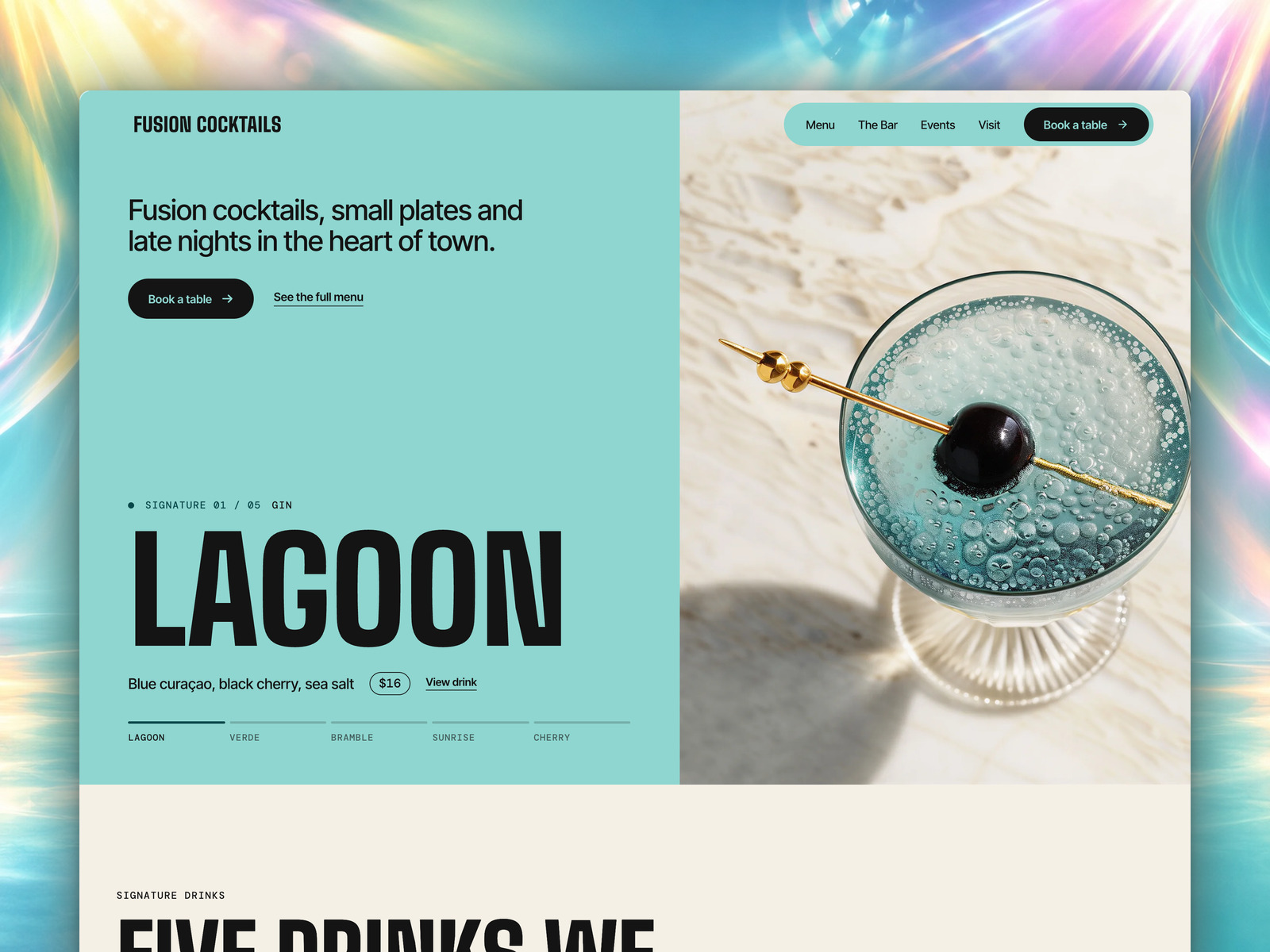 Screenshot 2 of FUSIONCOCKTAILS