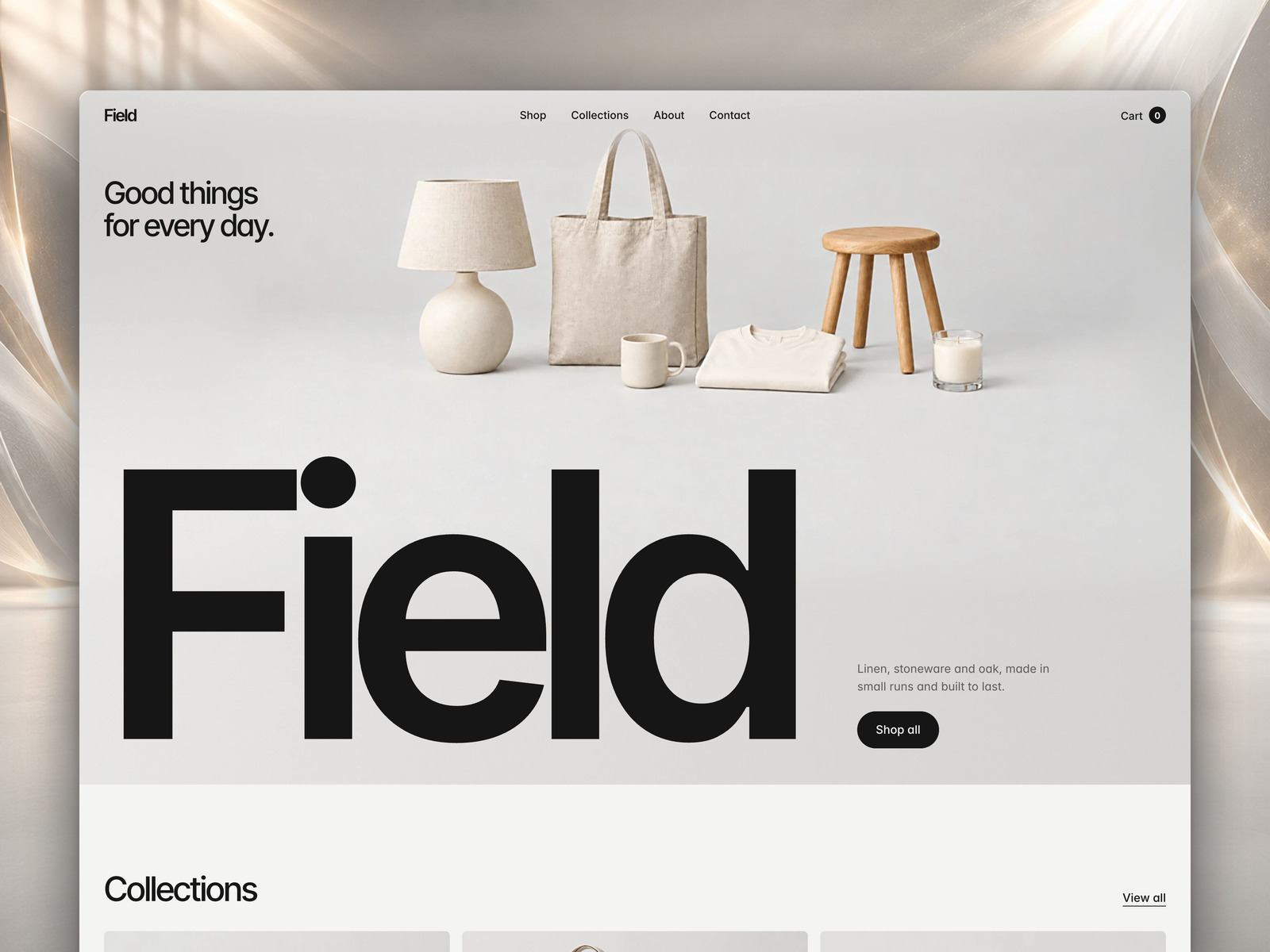 Screenshot 1 of SimpleShopify