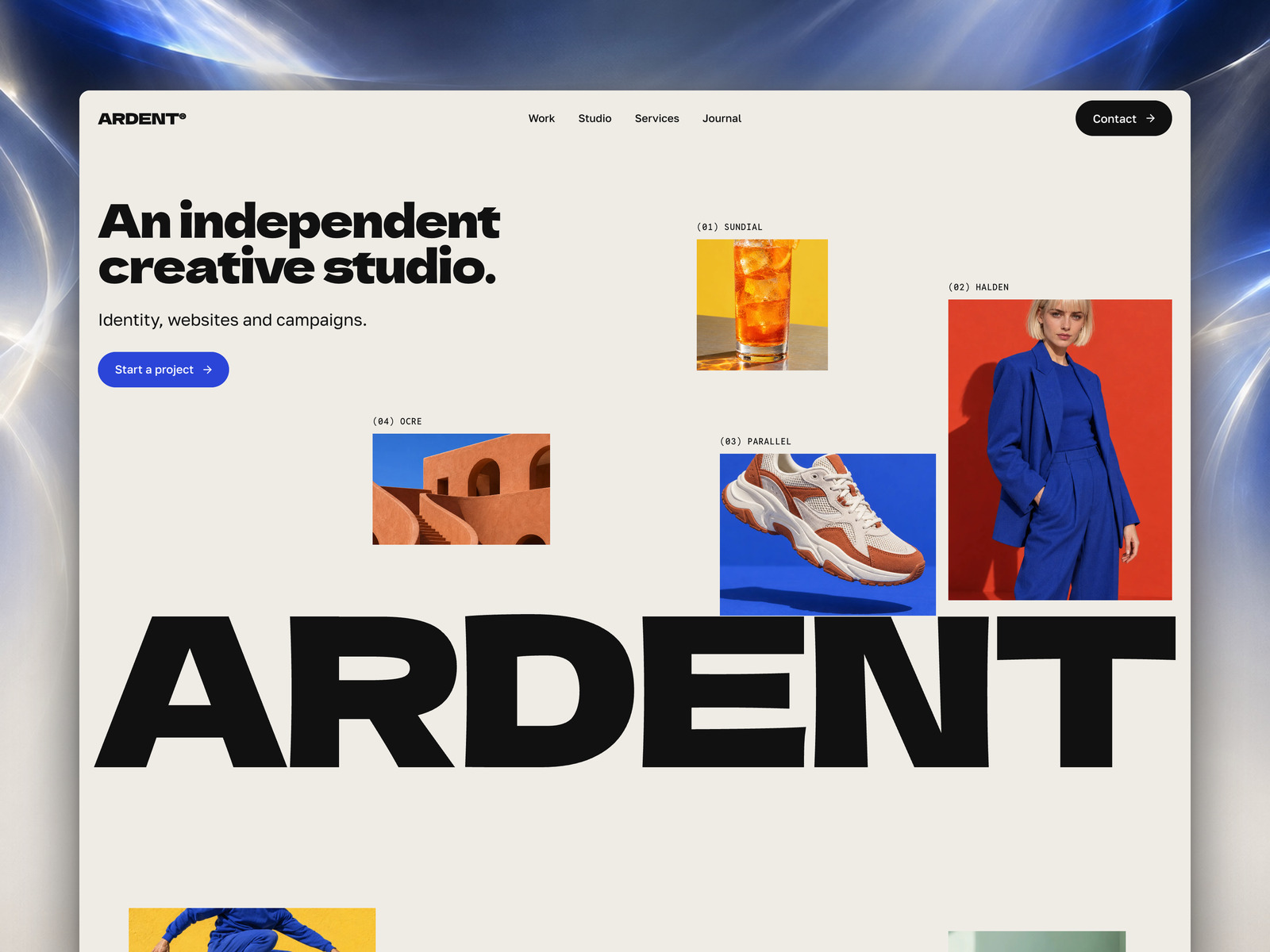 Ardent — Website Template for Framer