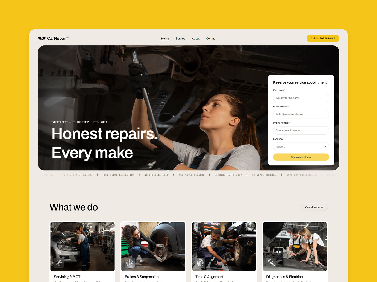 Screenshot 1 of CarRepair