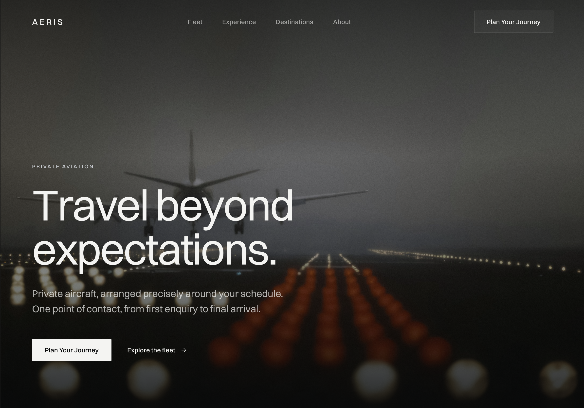 Screenshot 1 of AERIS Privat Jet