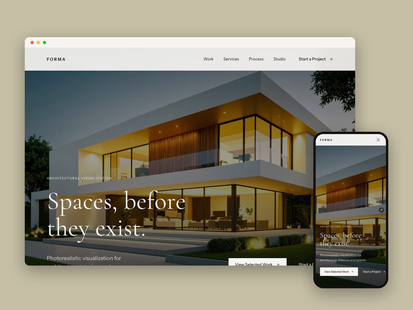 3D Rendering Studio by proto.ix