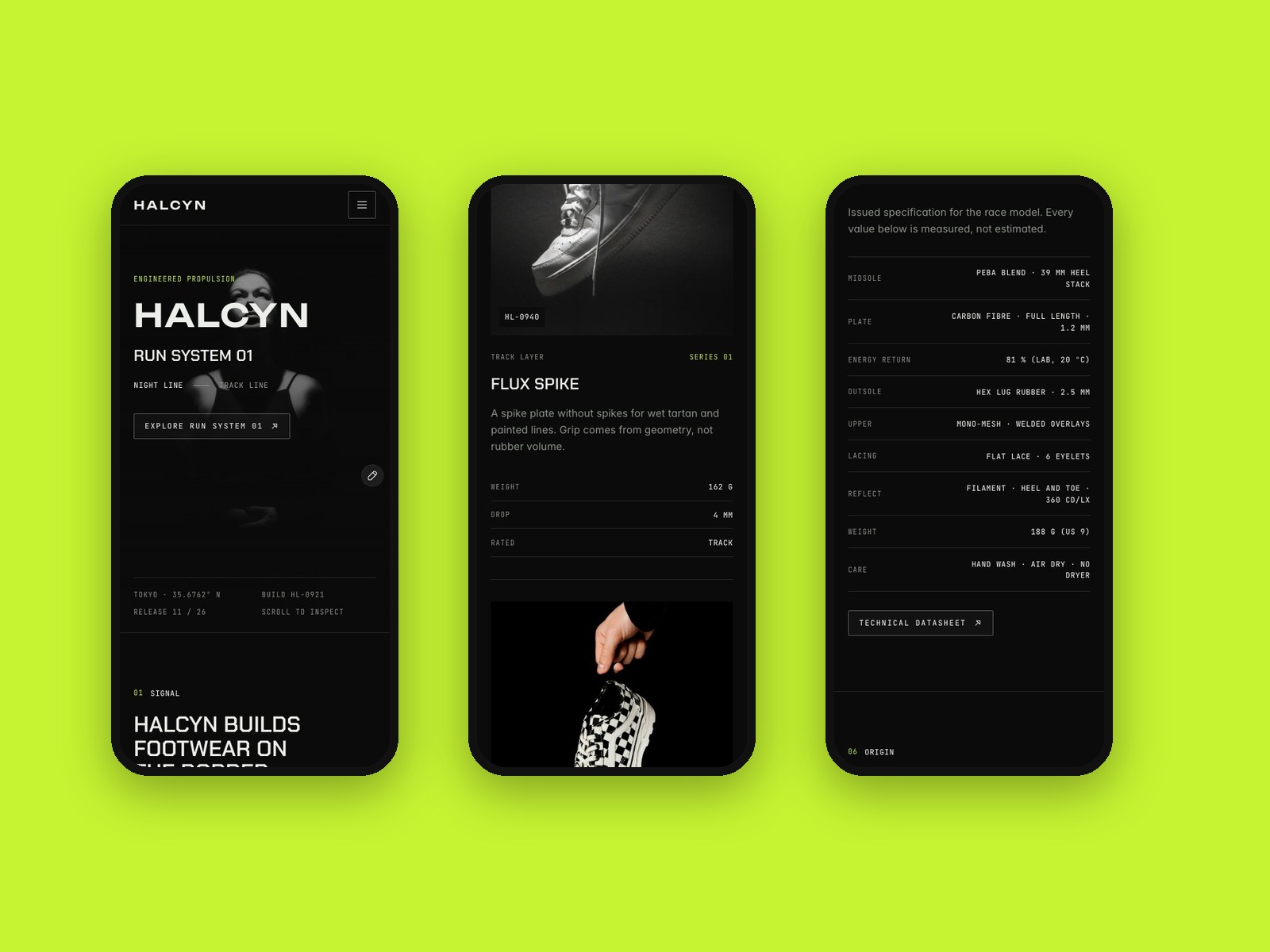 Screenshot 5 of Running Shoe Page
