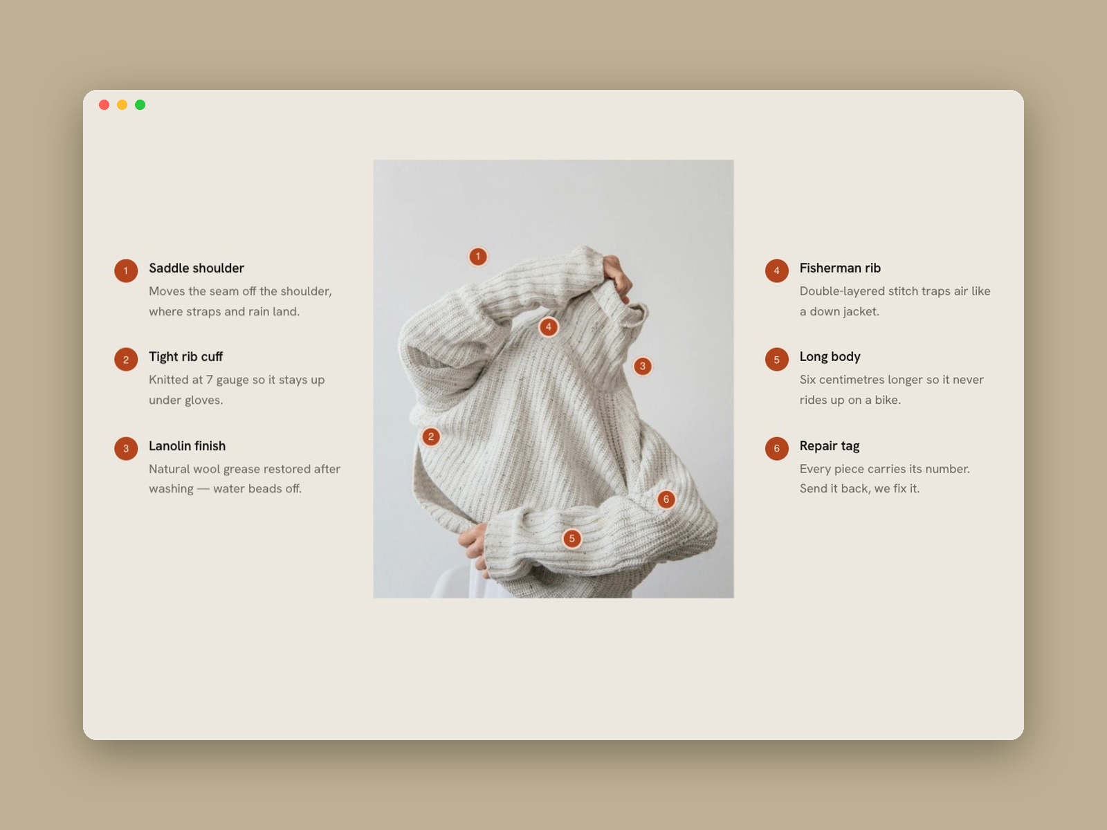 Screenshot 3 of Knitwear Store Site