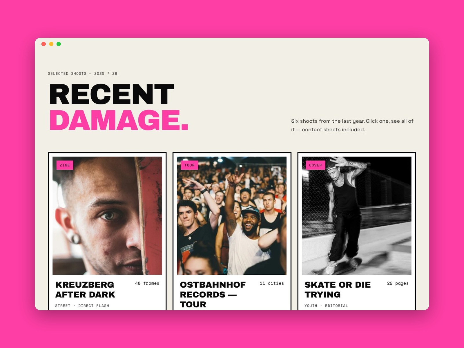 Screenshot 2 of Street Photo Site