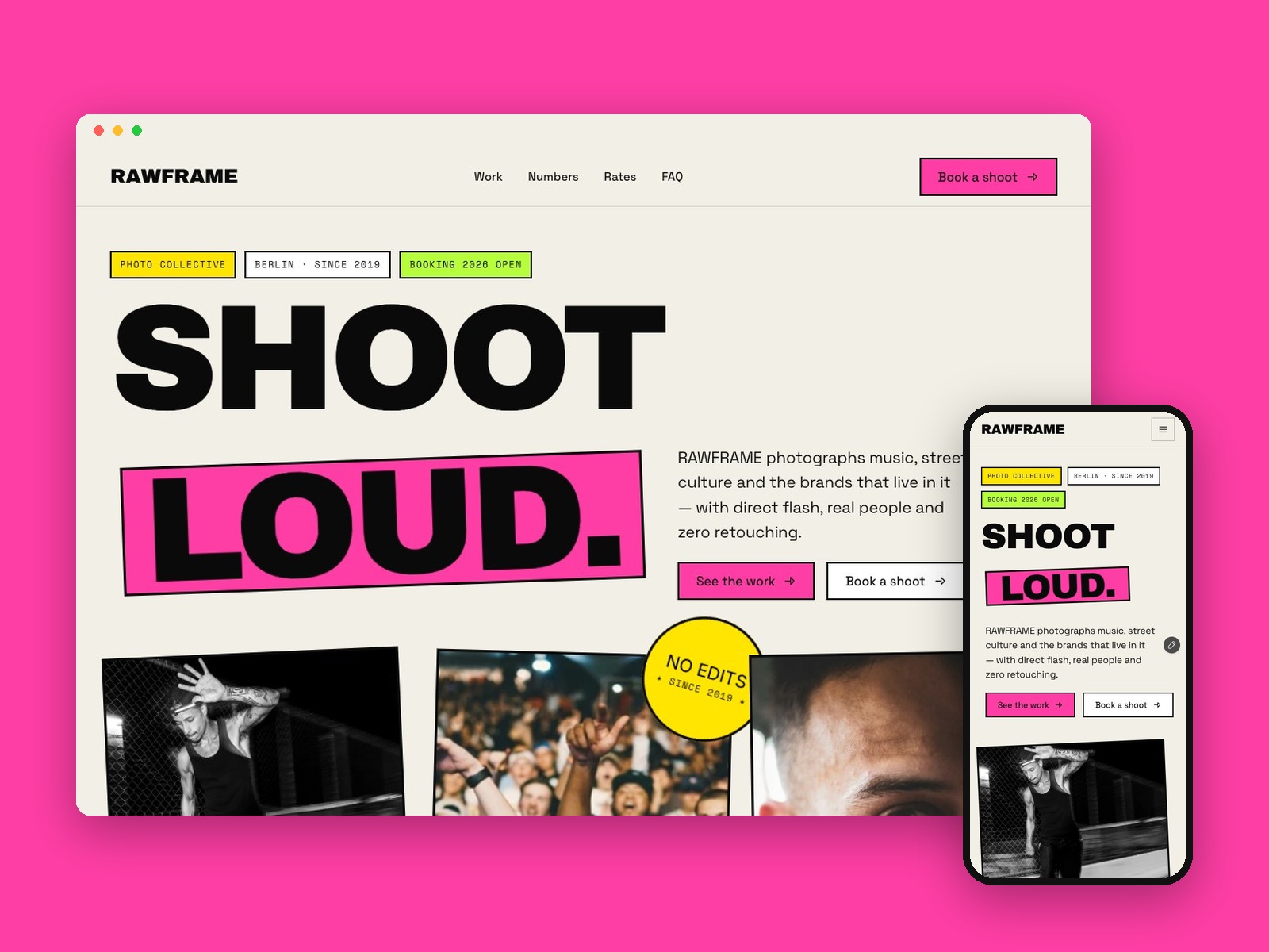 Screenshot 1 of Street Photo Site
