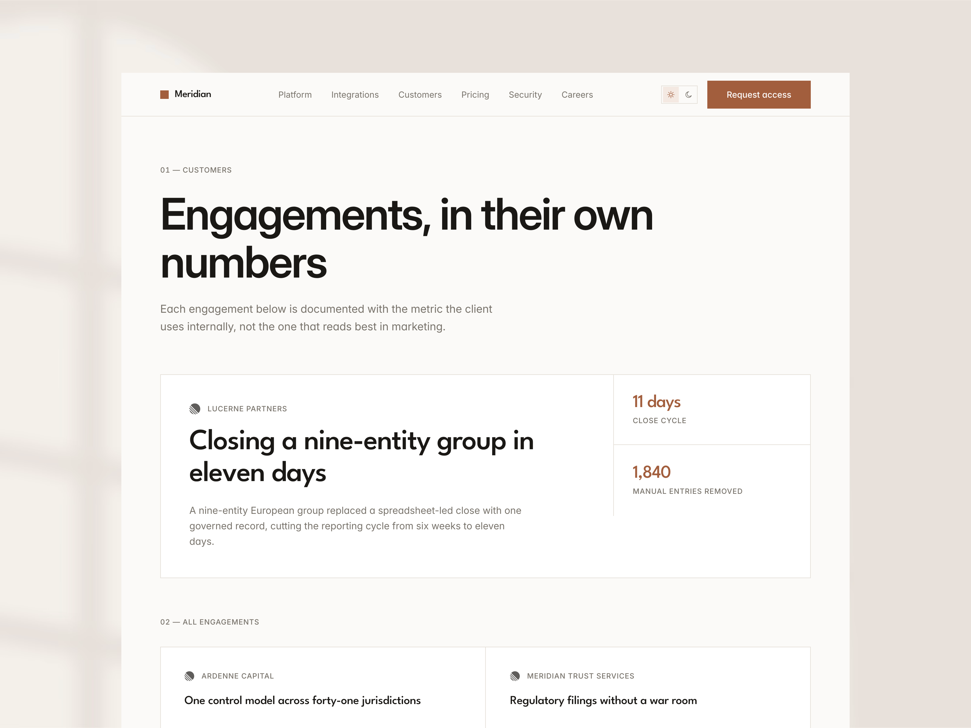 Screenshot 4 of MeridianSaaS