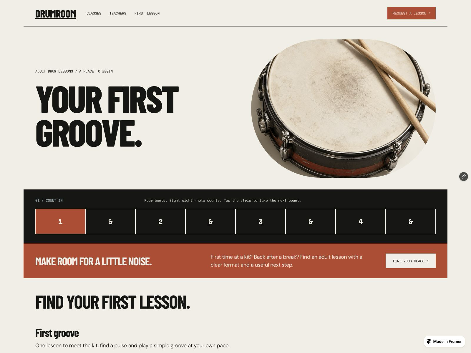 Screenshot 1 of DRUMROOM