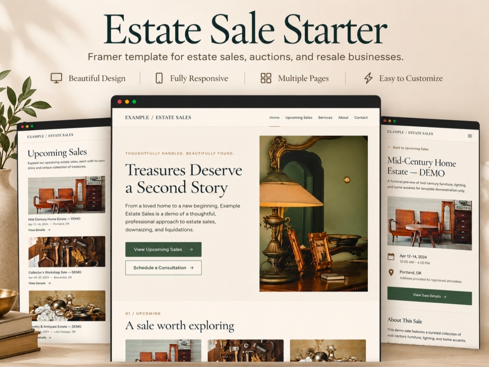 Estate Sale Starter by Zhea Zarecor