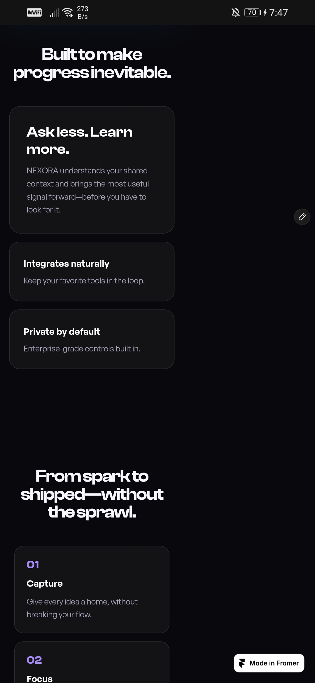 Screenshot 5 of NexoraAi