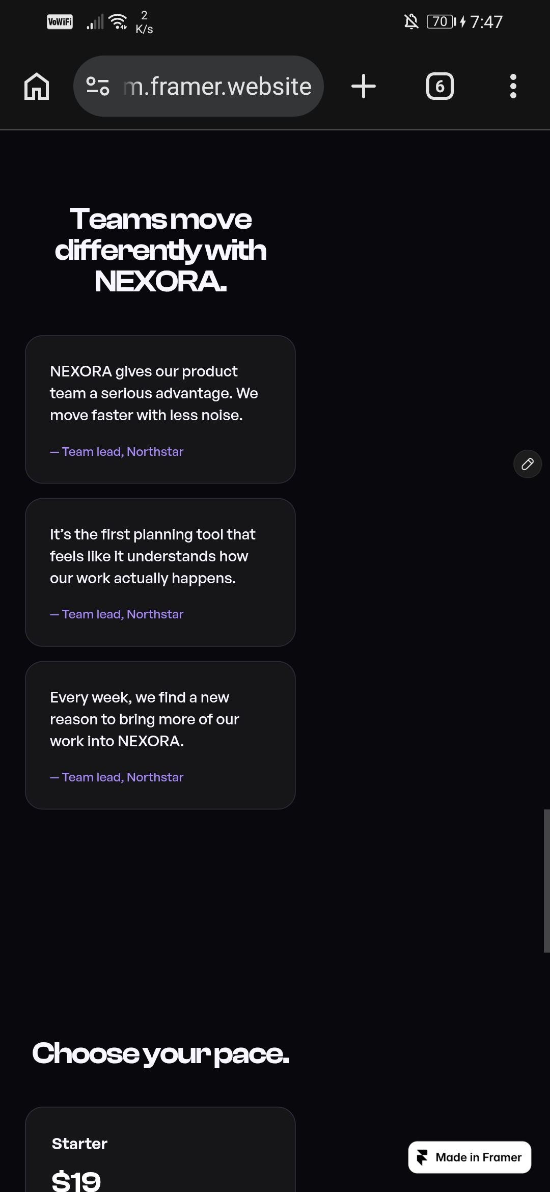 Screenshot 3 of NexoraAi