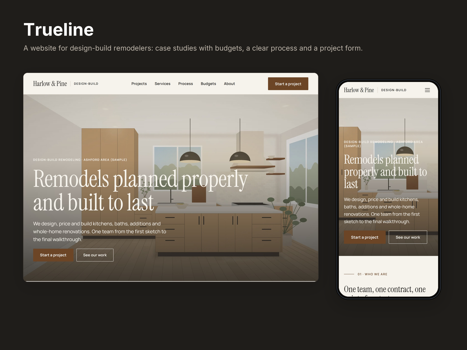 Screenshot 1 of Trueline
