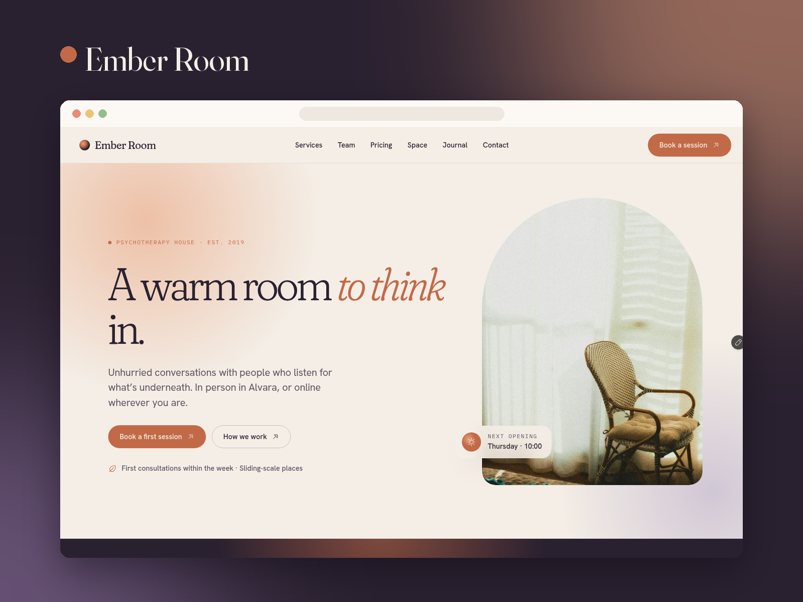 Ember Room by Sourav