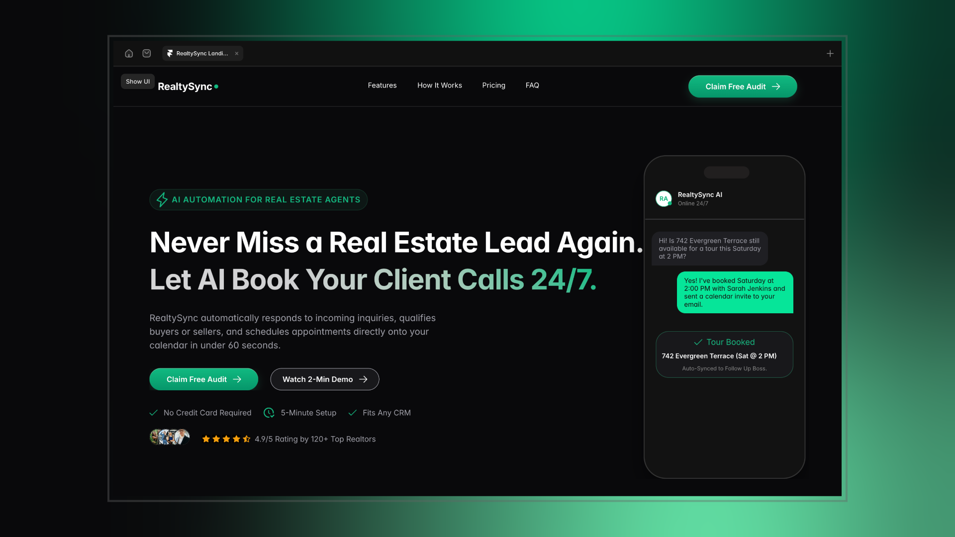 Screenshot 1 of RealtySync
