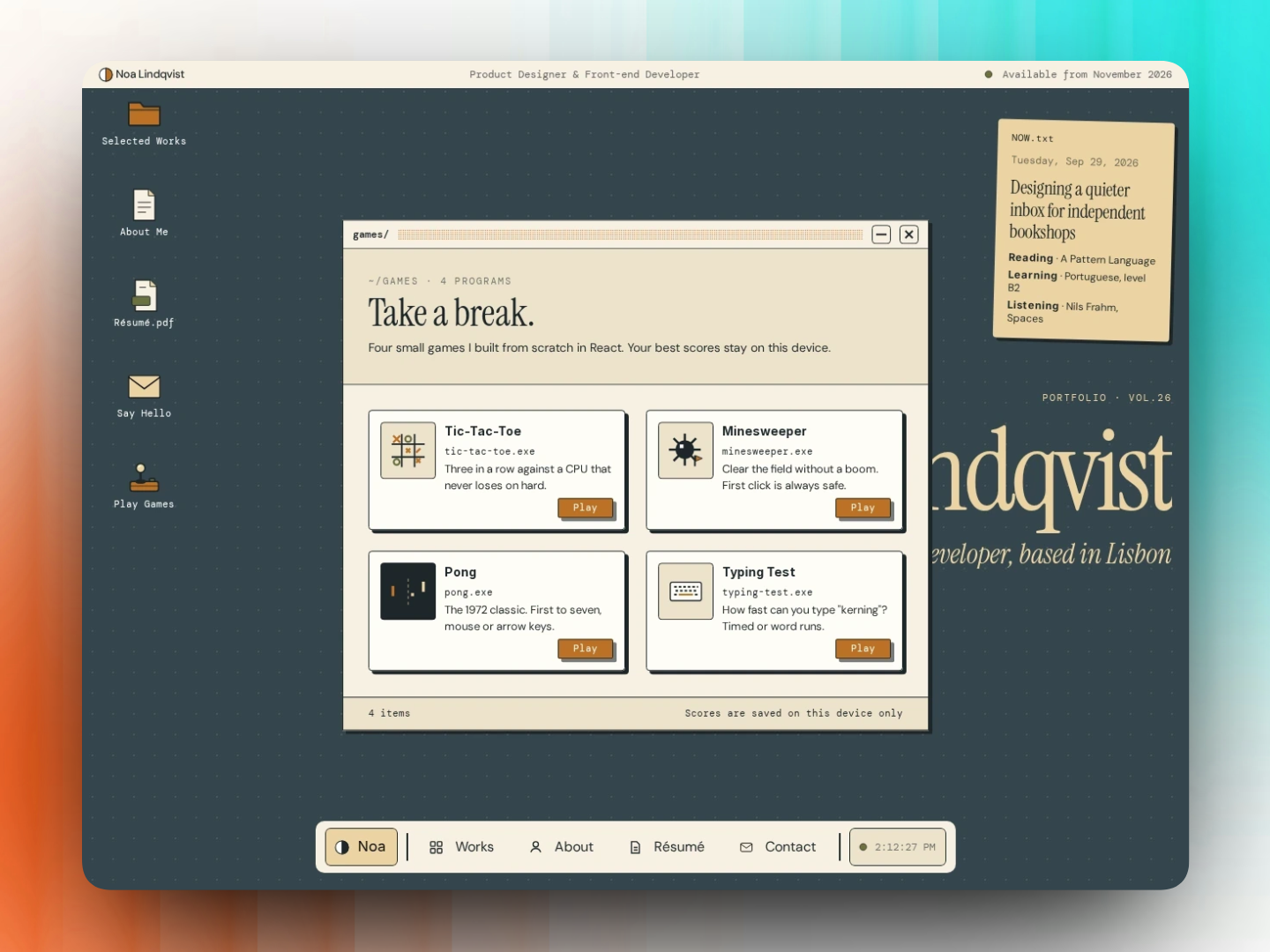 Vintage OS by Sajjadul Kibria
