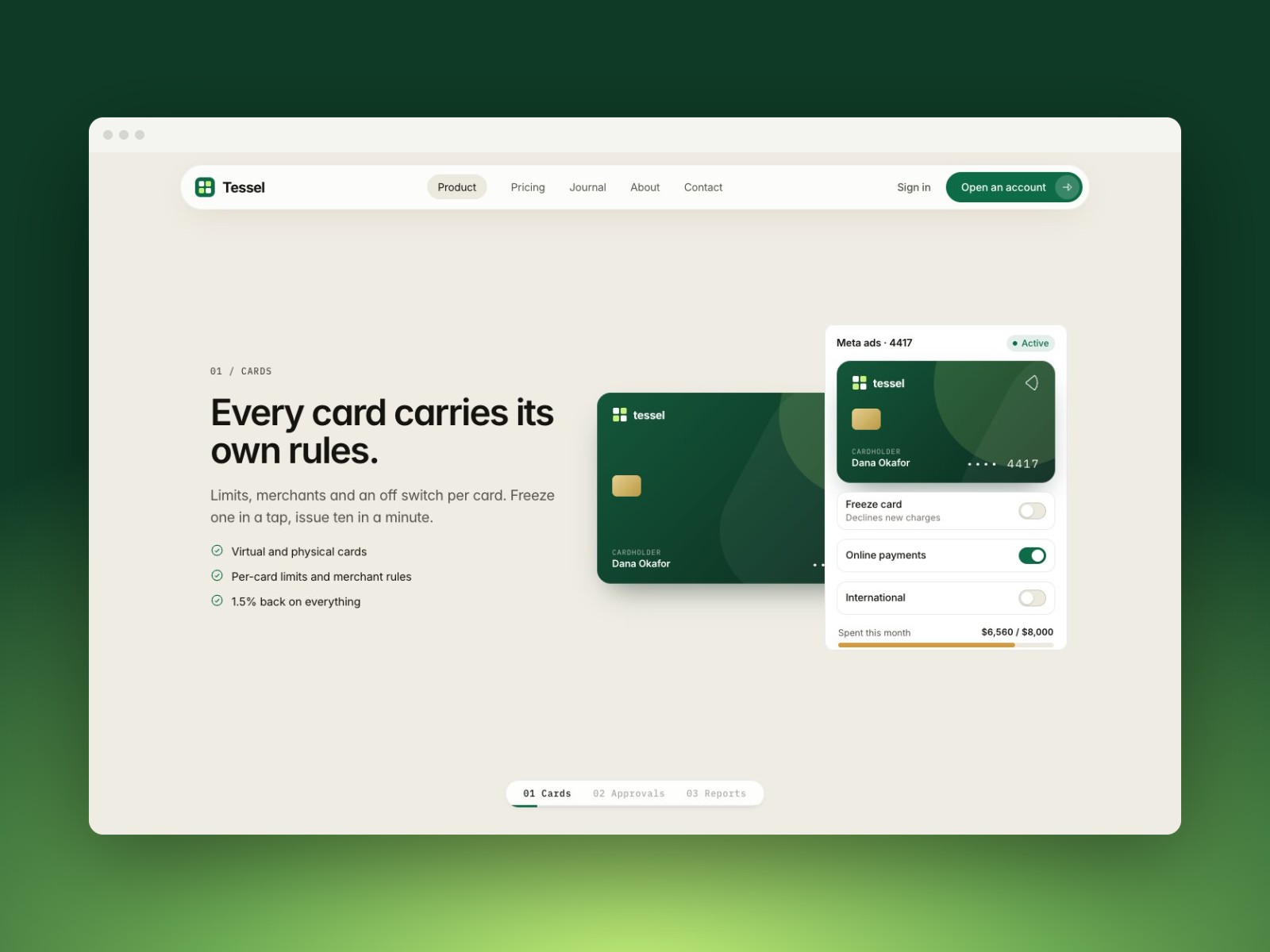 Screenshot 3 of Tessel Finance