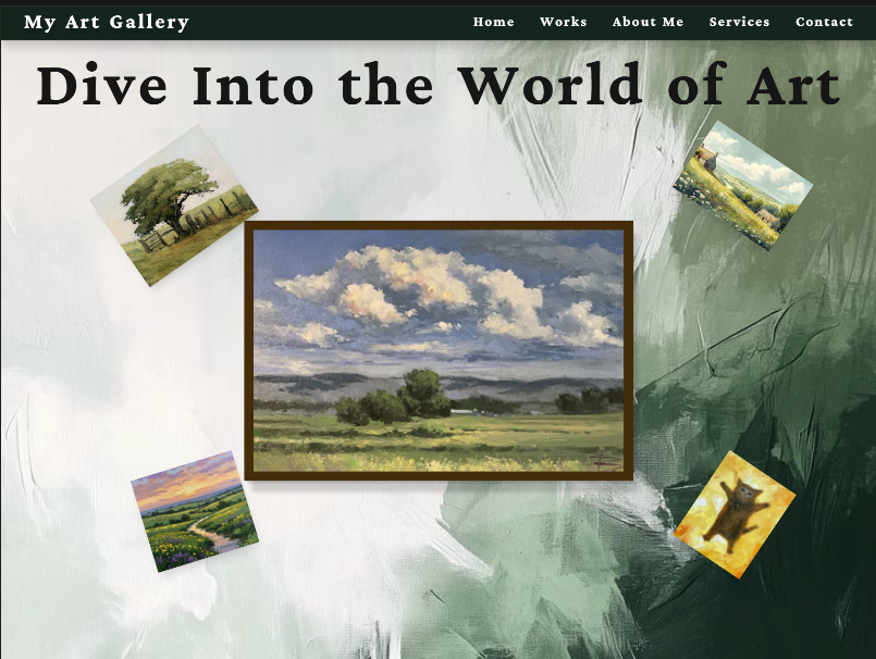 Screenshot 1 of My Art Gallery