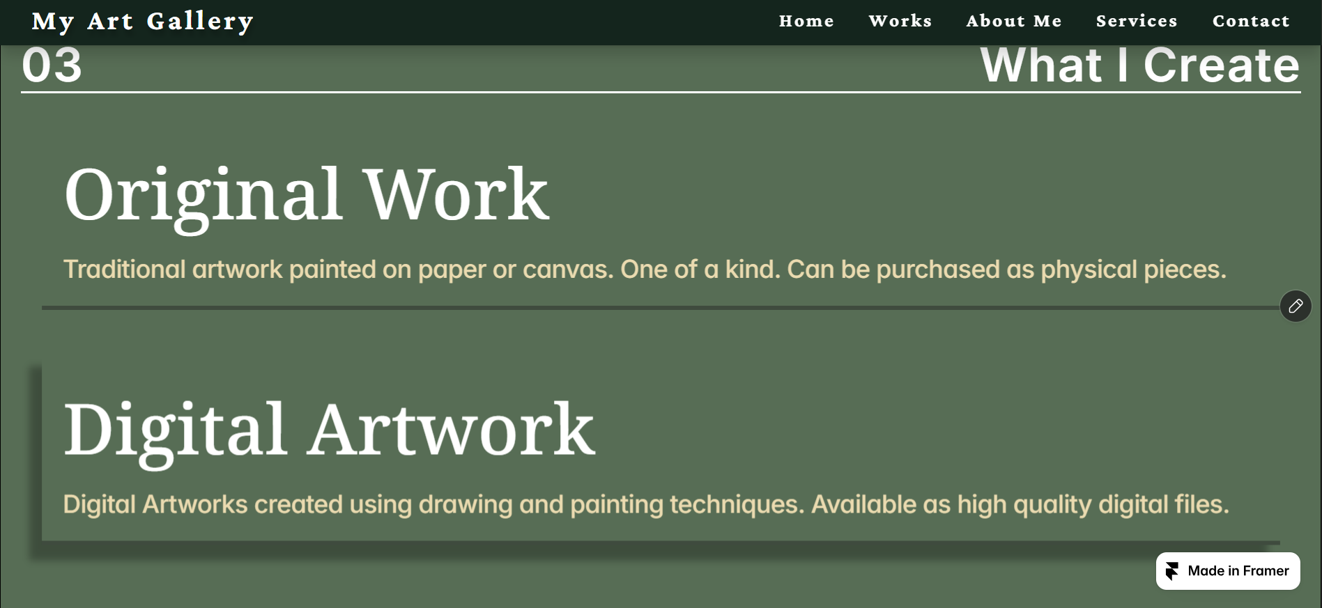 Screenshot 4 of My Art Gallery
