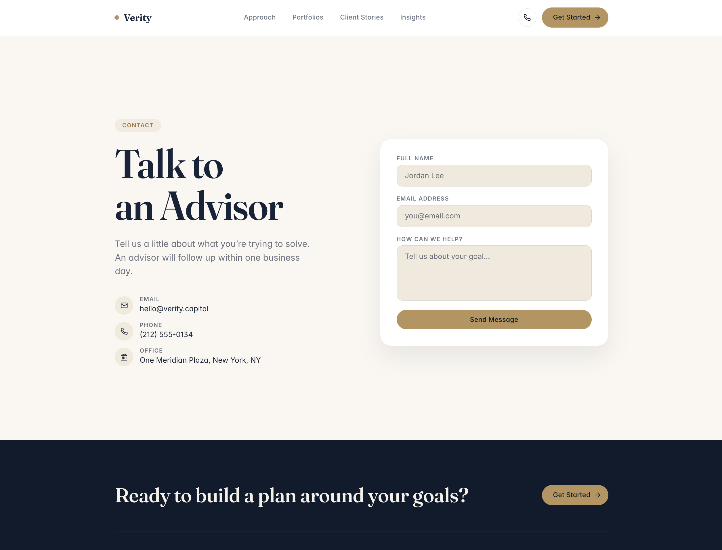 Screenshot 1 of Verity Wealth