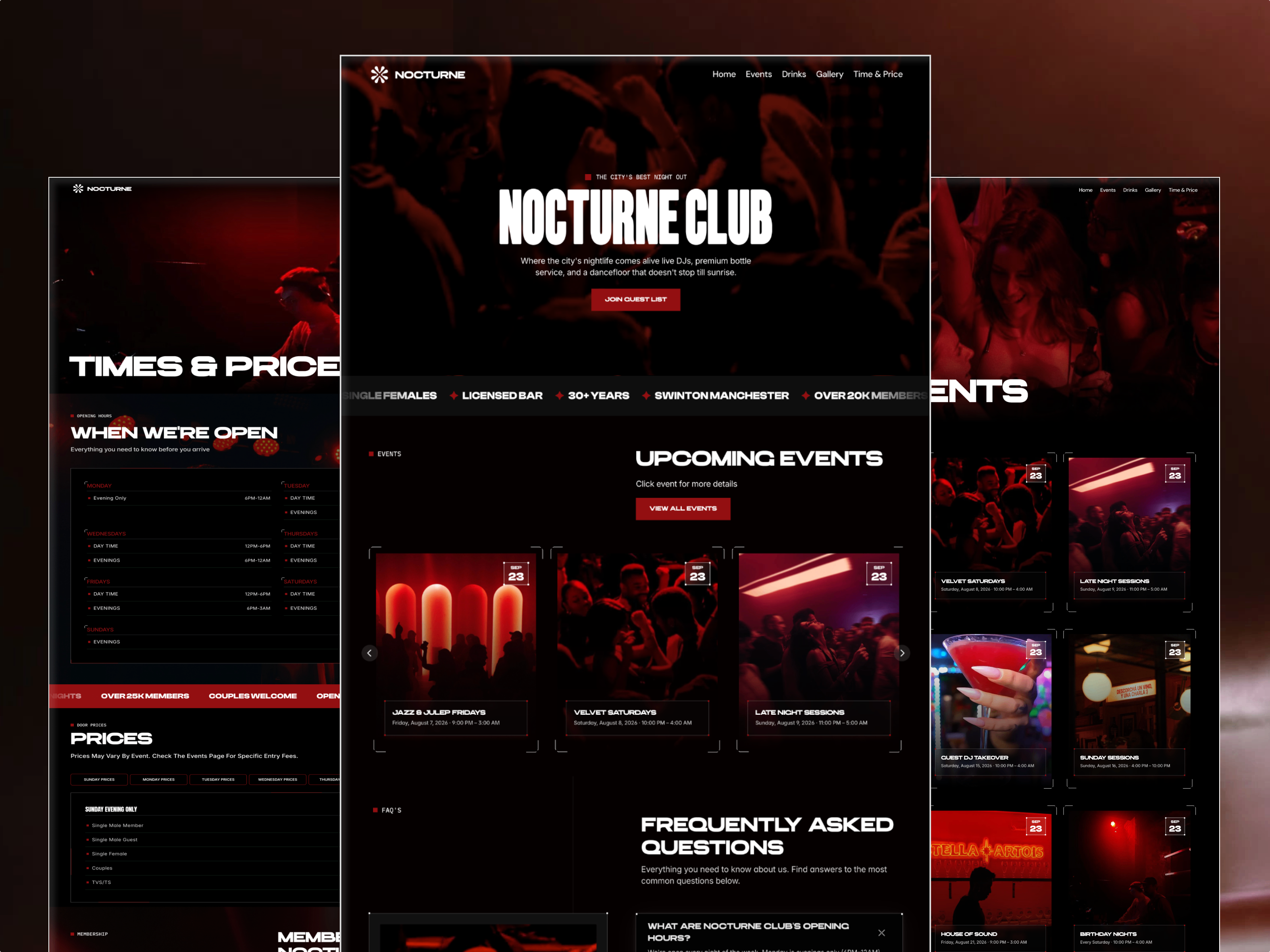 NOCTURNE CLUB by Nasim Azam