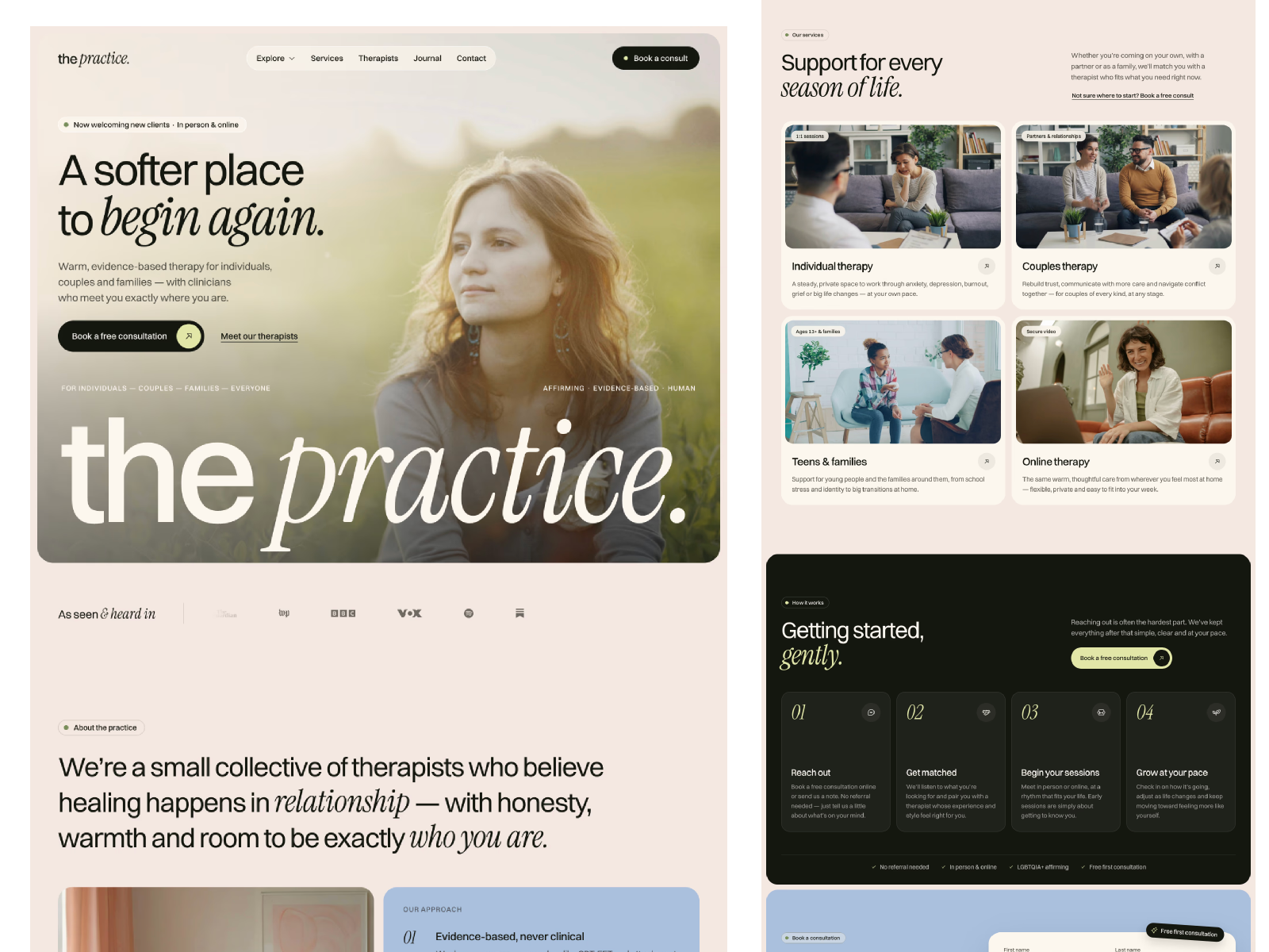 Screenshot 1 of the practice