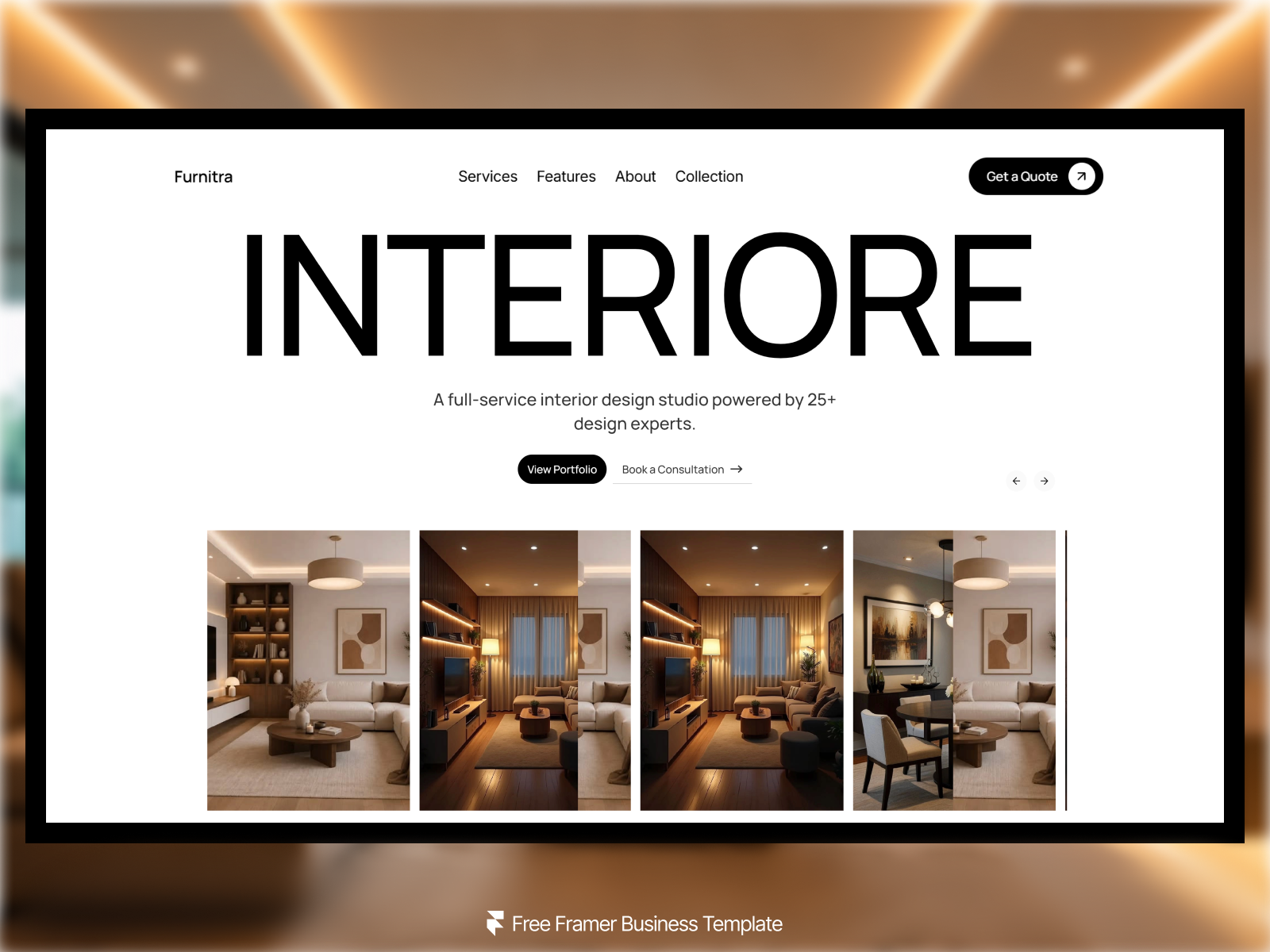 Interiore — Construction & Renovation Template