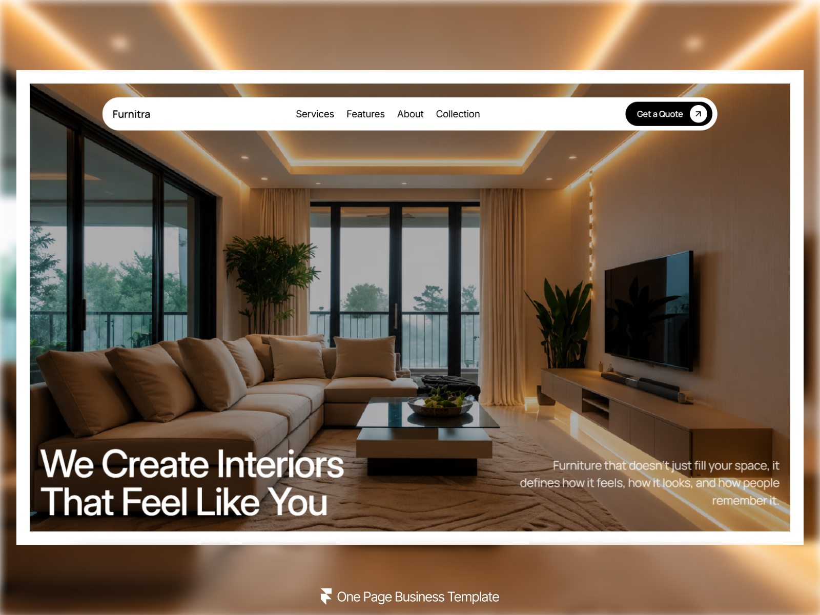 Furnitra — Free Business Website Template