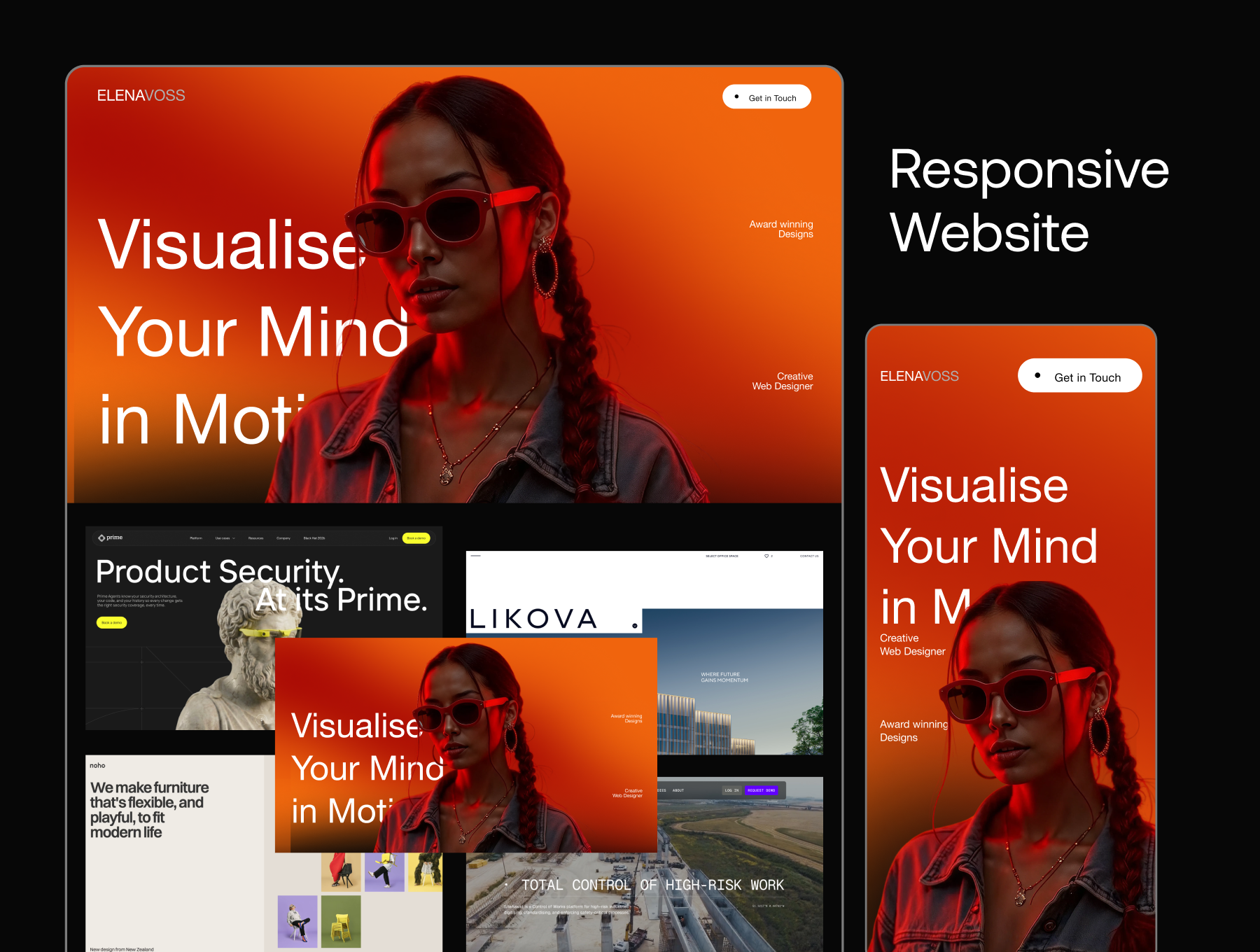 Screenshot 5 of Elena Voss Template