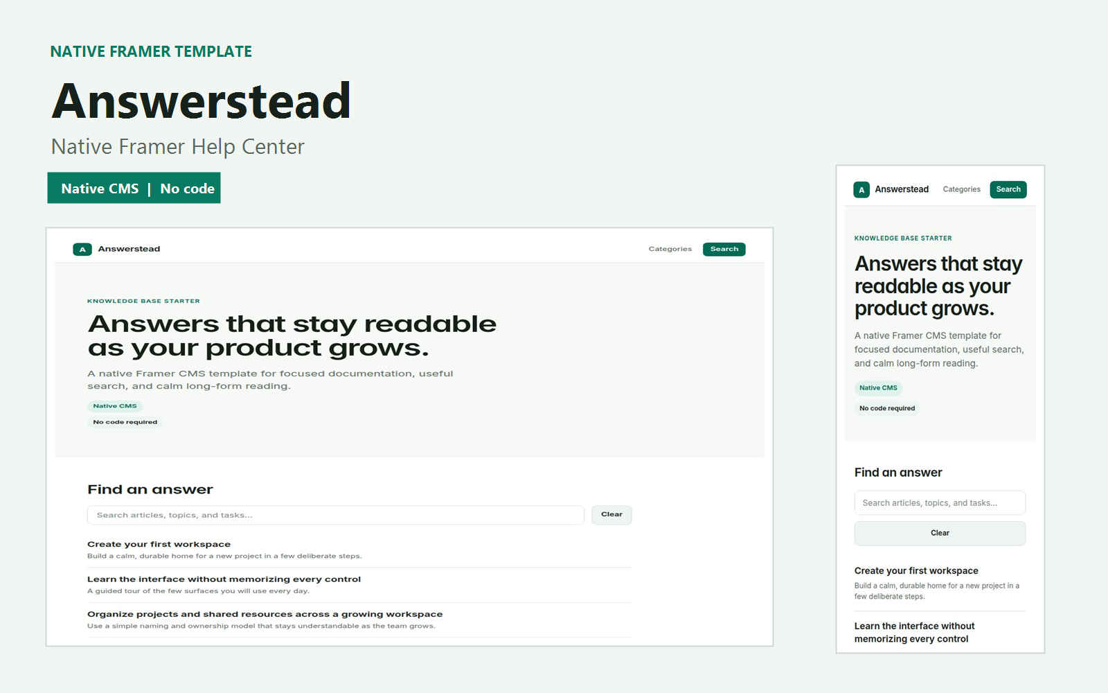 Screenshot 1 of Answerstead