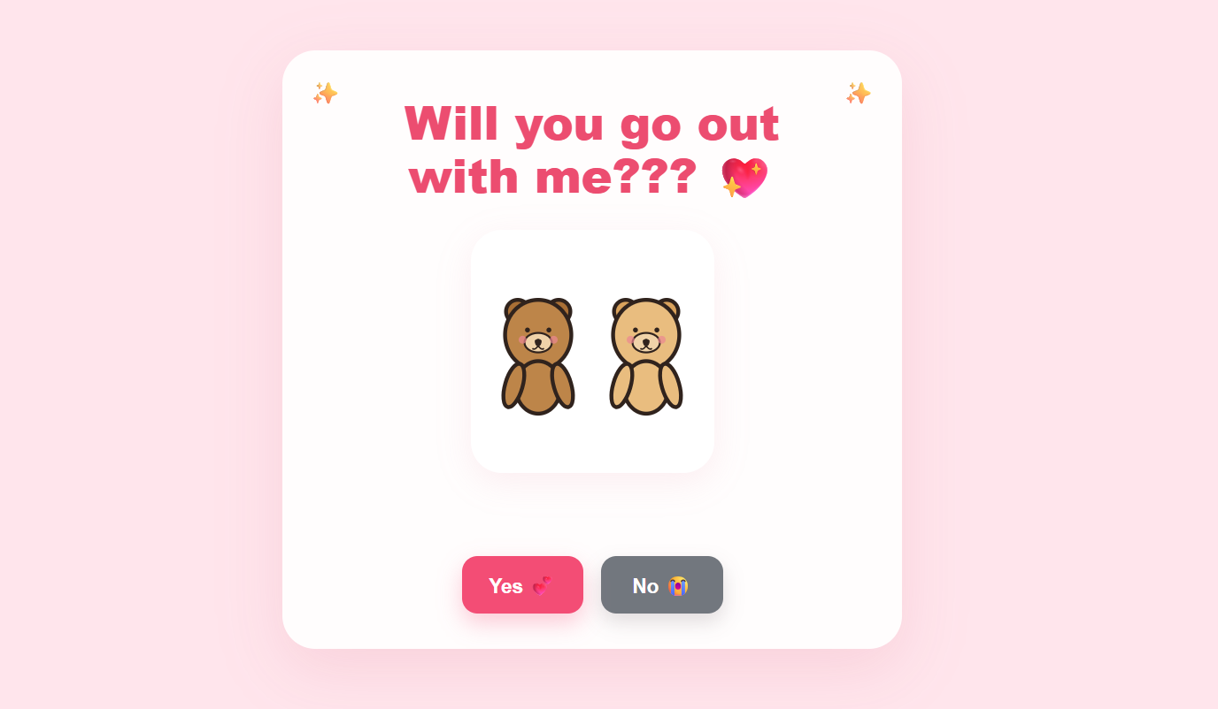 Valentine Proposal — Component for Framer