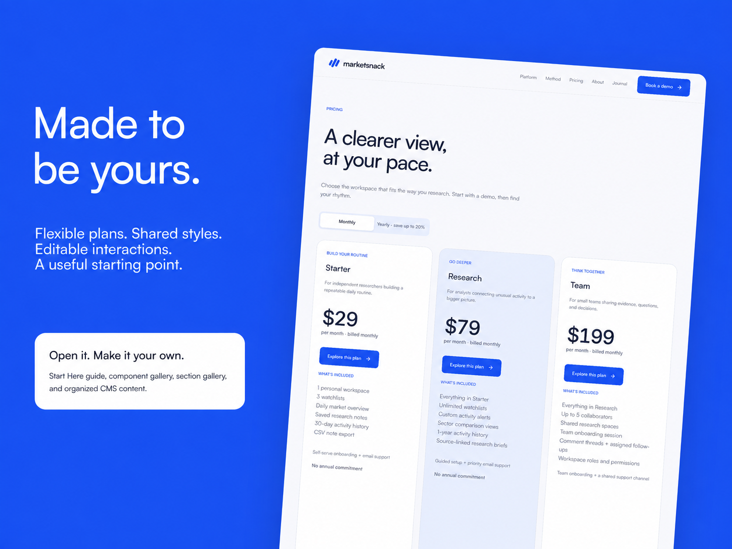 Screenshot 2 of MarketSnack