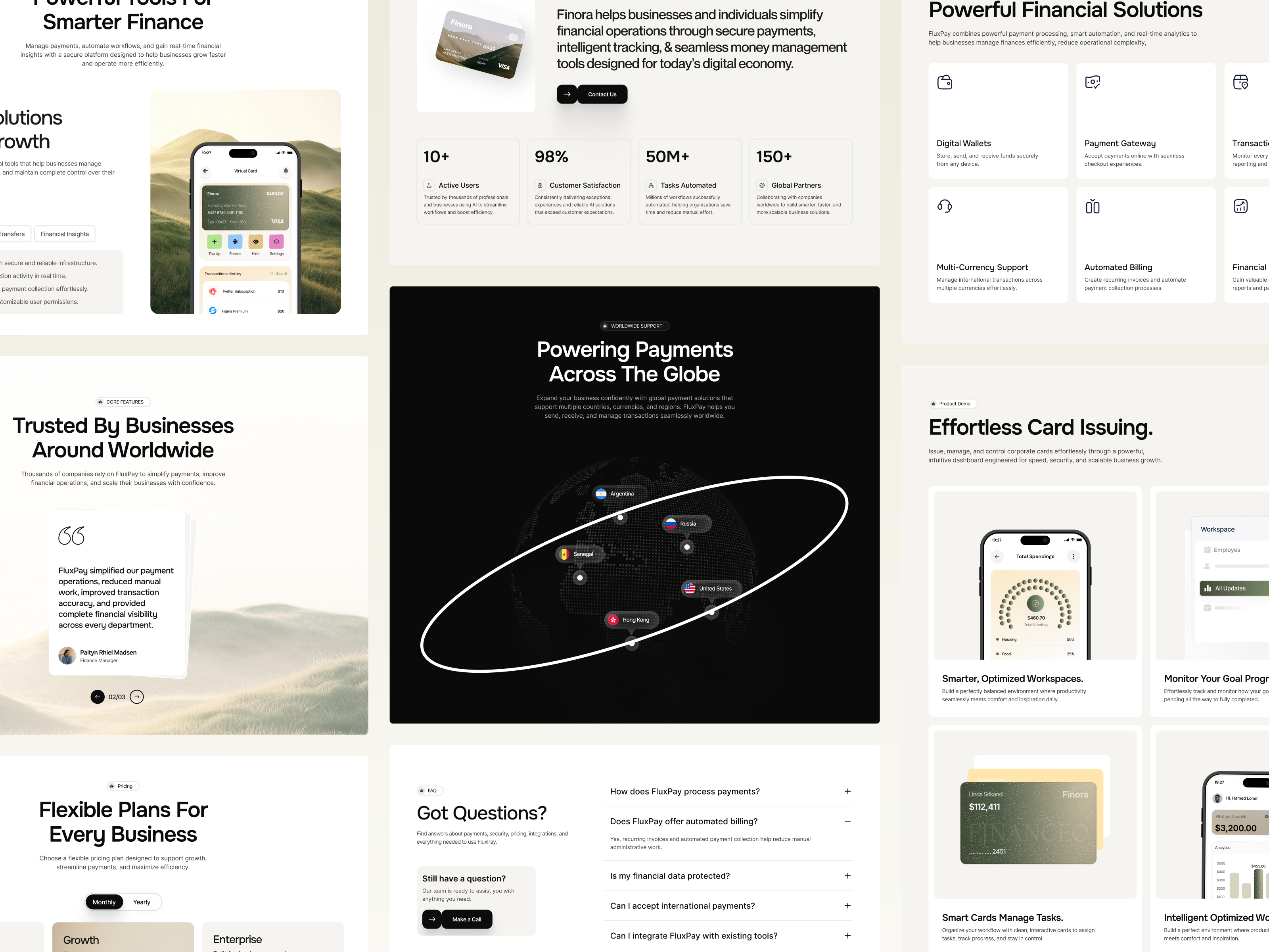 Screenshot 3 of Finora App