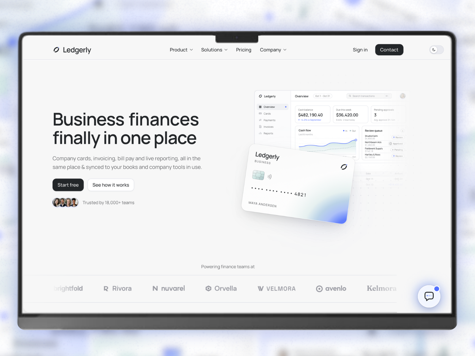 Ledgerly Finance by Firo Studio