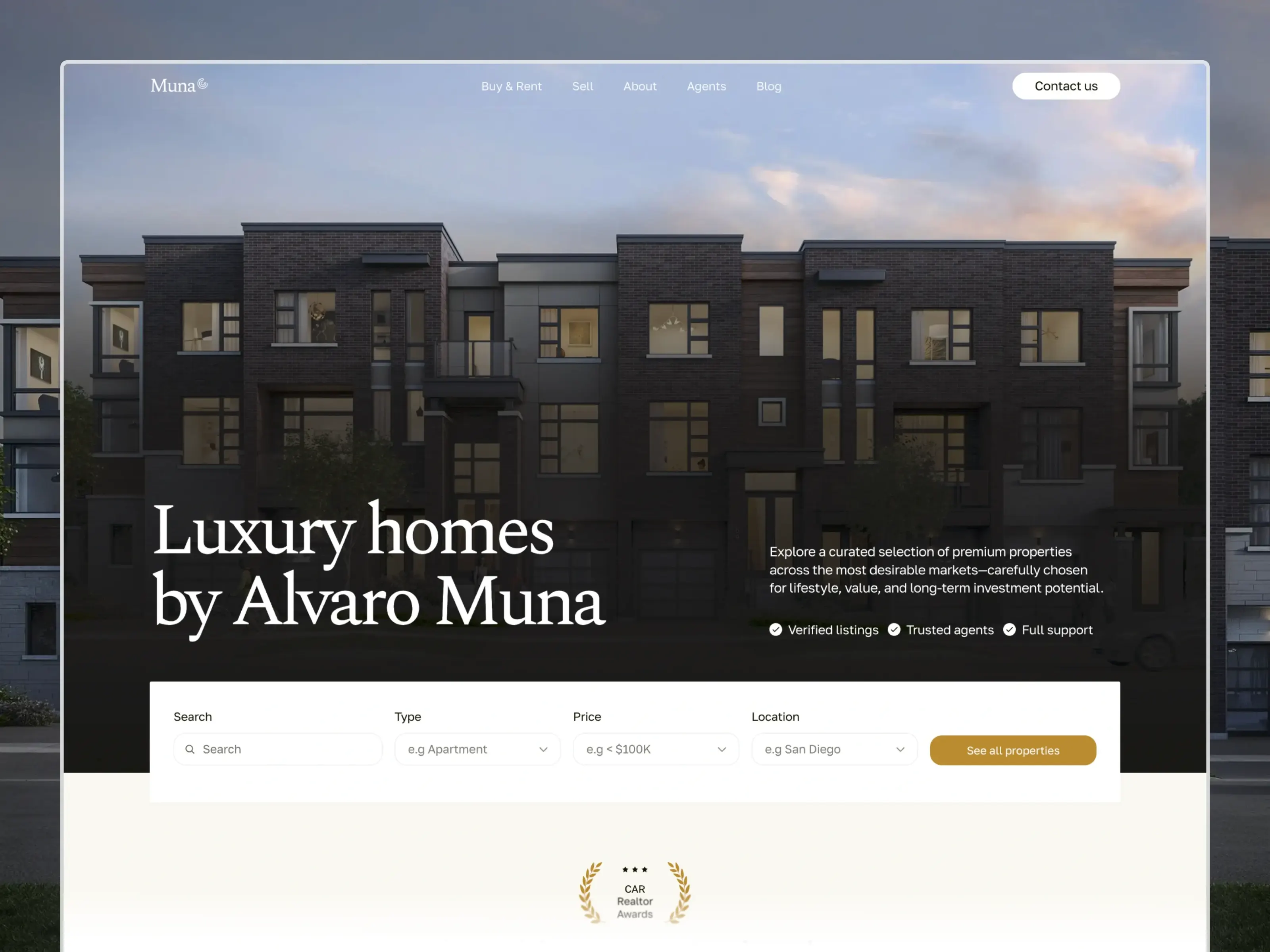 Screenshot 1 of Muna Realty