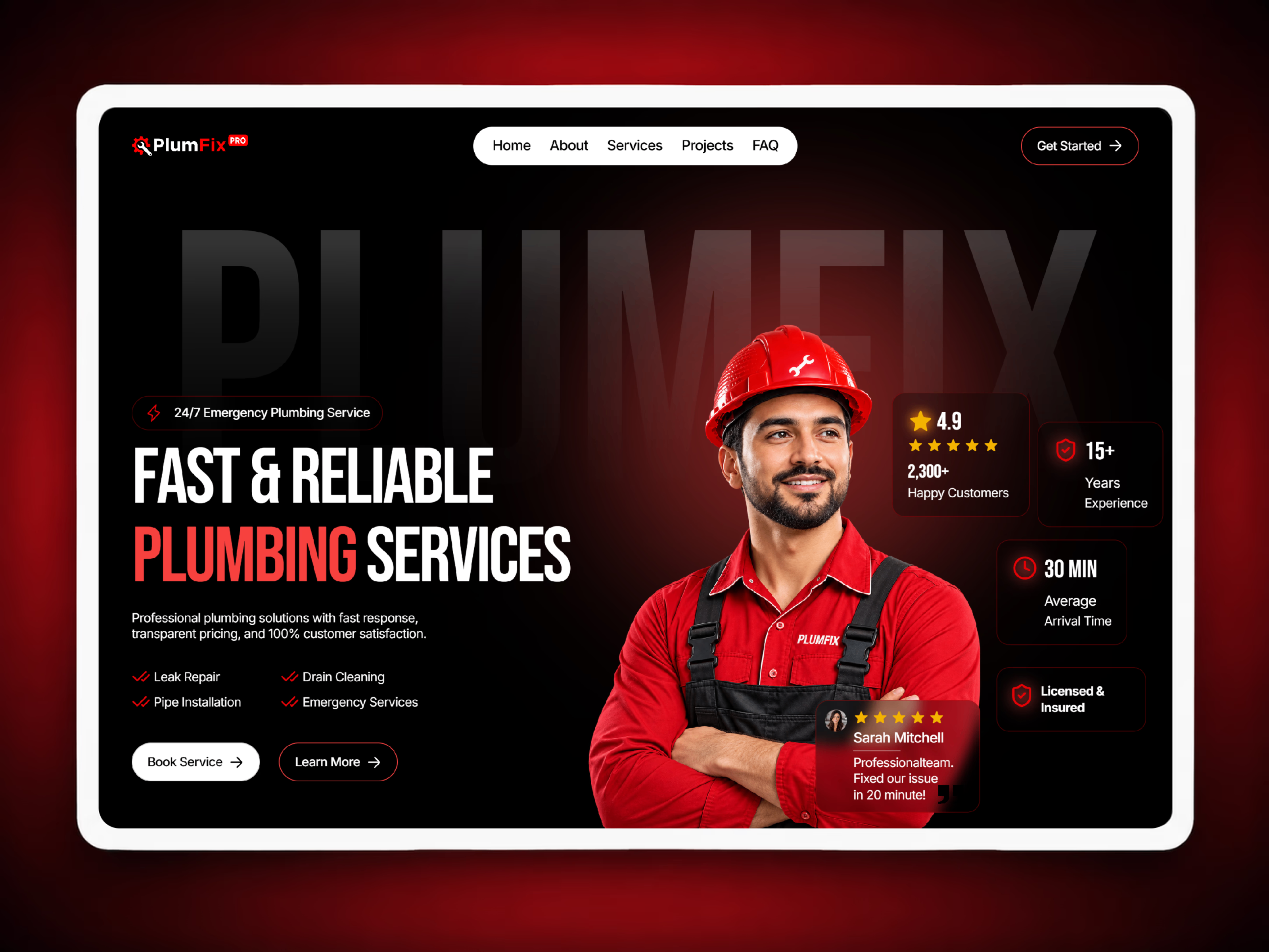 Screenshot 1 of PlumFix PRO