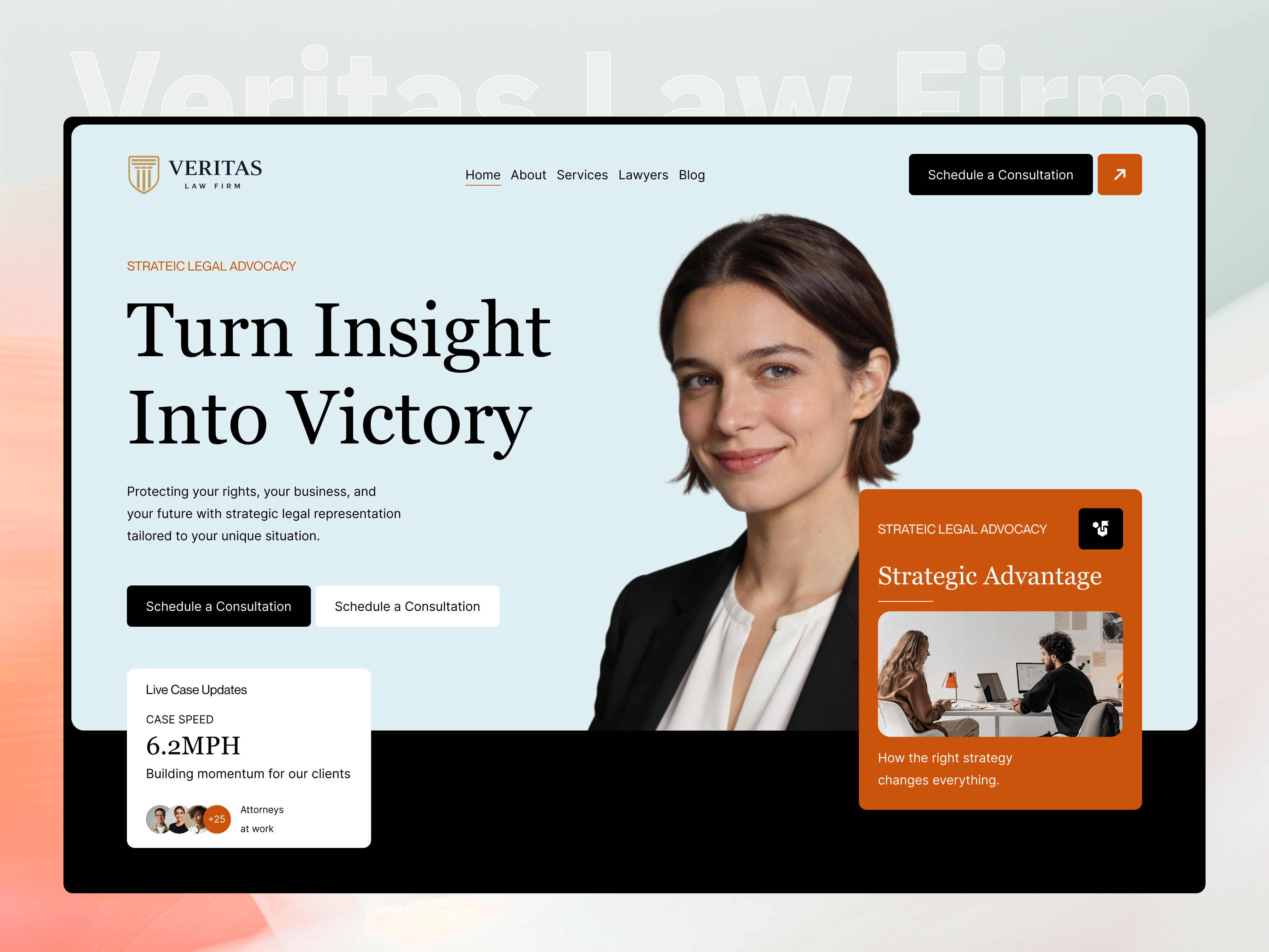 Screenshot 1 of Veritas Law